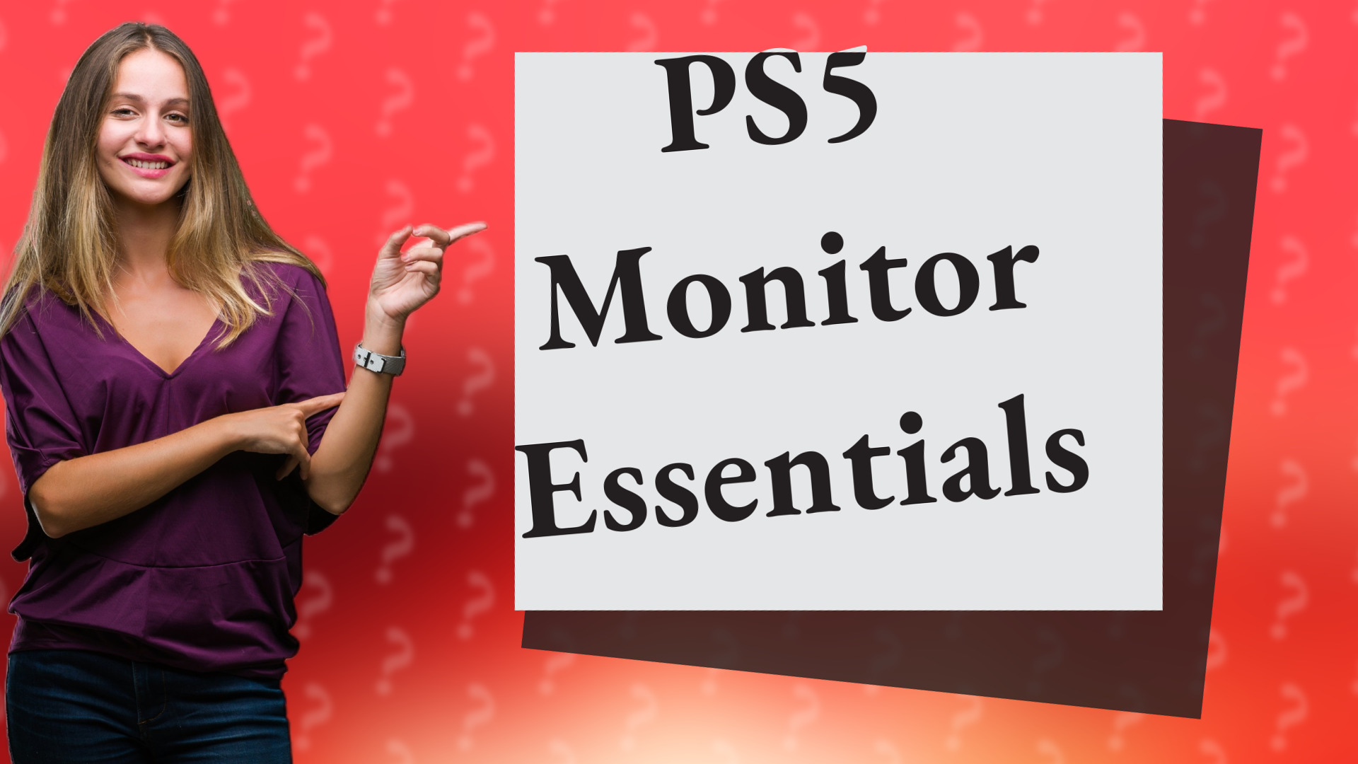 PS5 Monitor Essentials