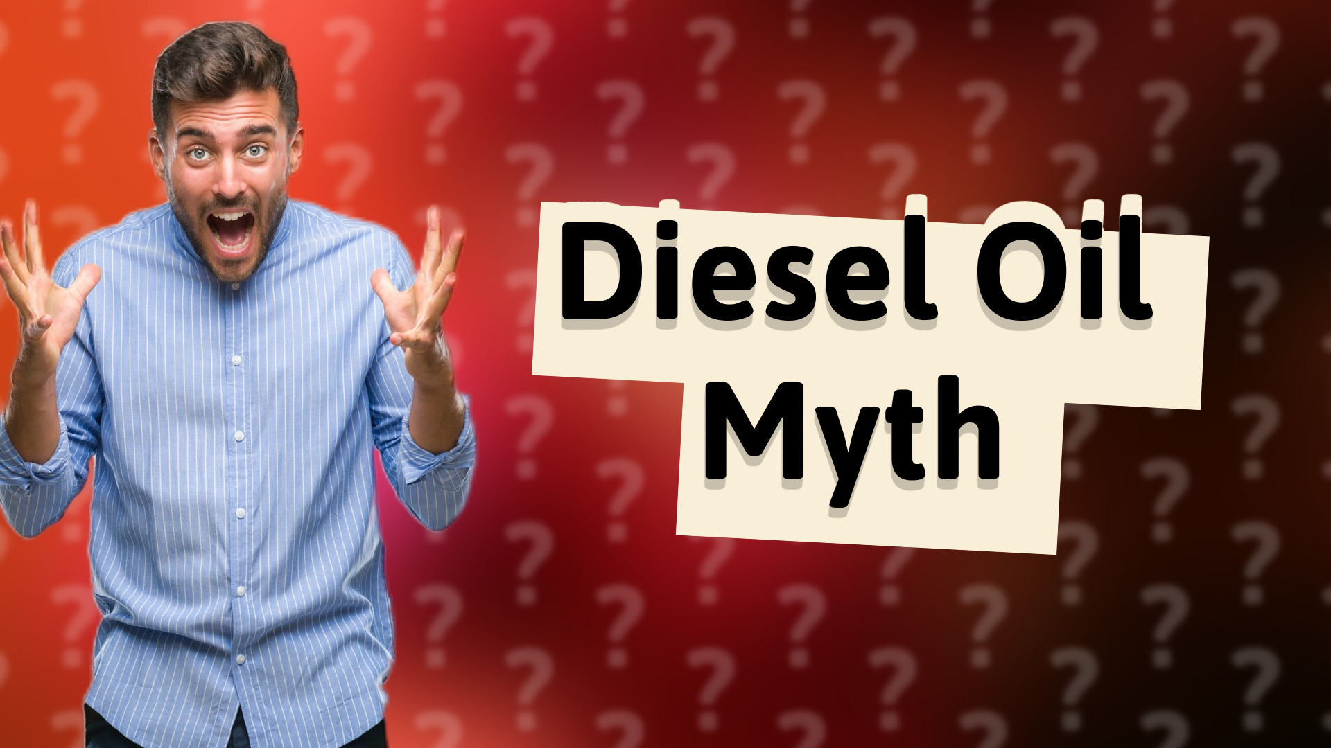 Diesel Oil Myth