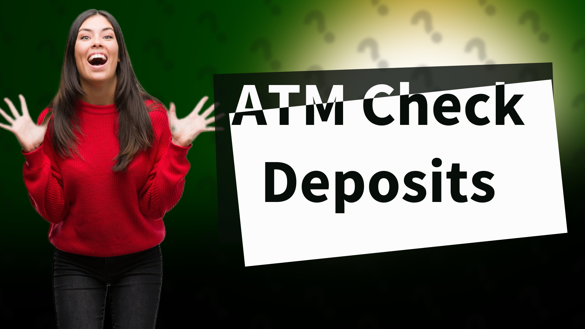 ATM Check Deposits