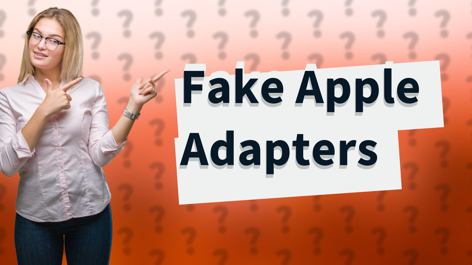 Fake Apple Adapters