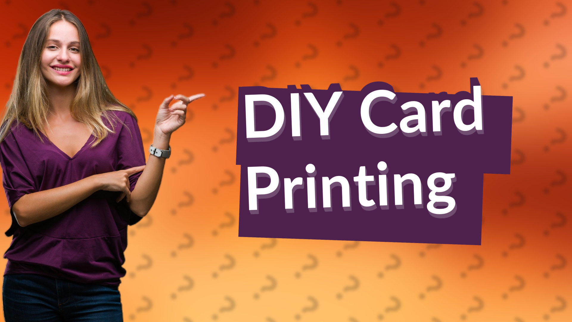 DIY Card Printing