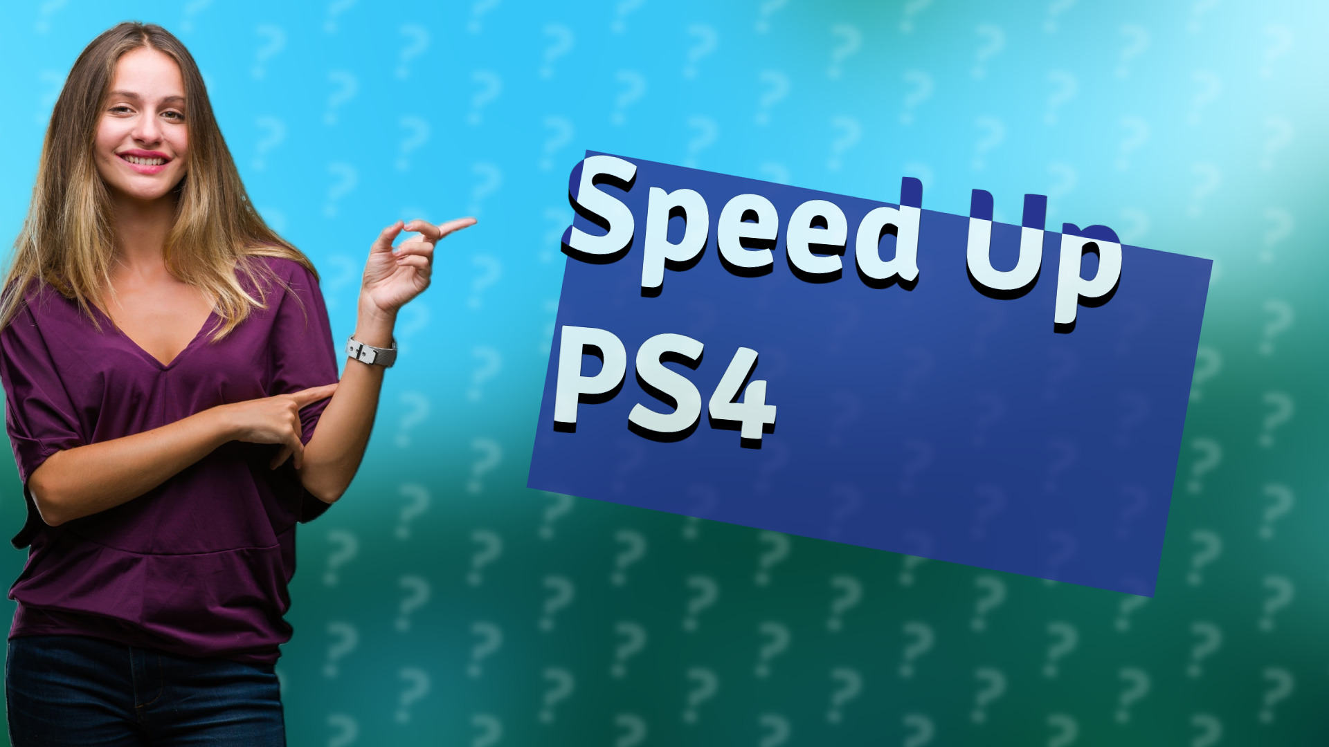 Speed Up PS4