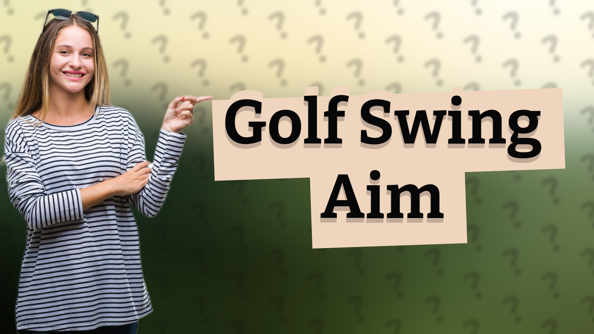 Golf Swing Aim