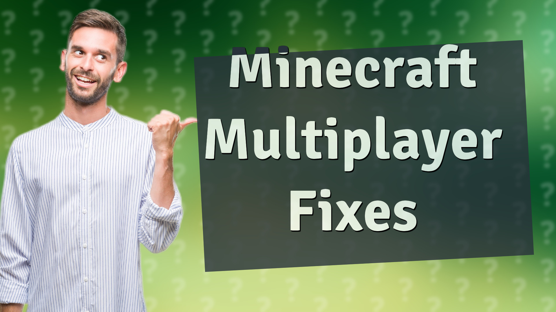 Minecraft Multiplayer Fixes