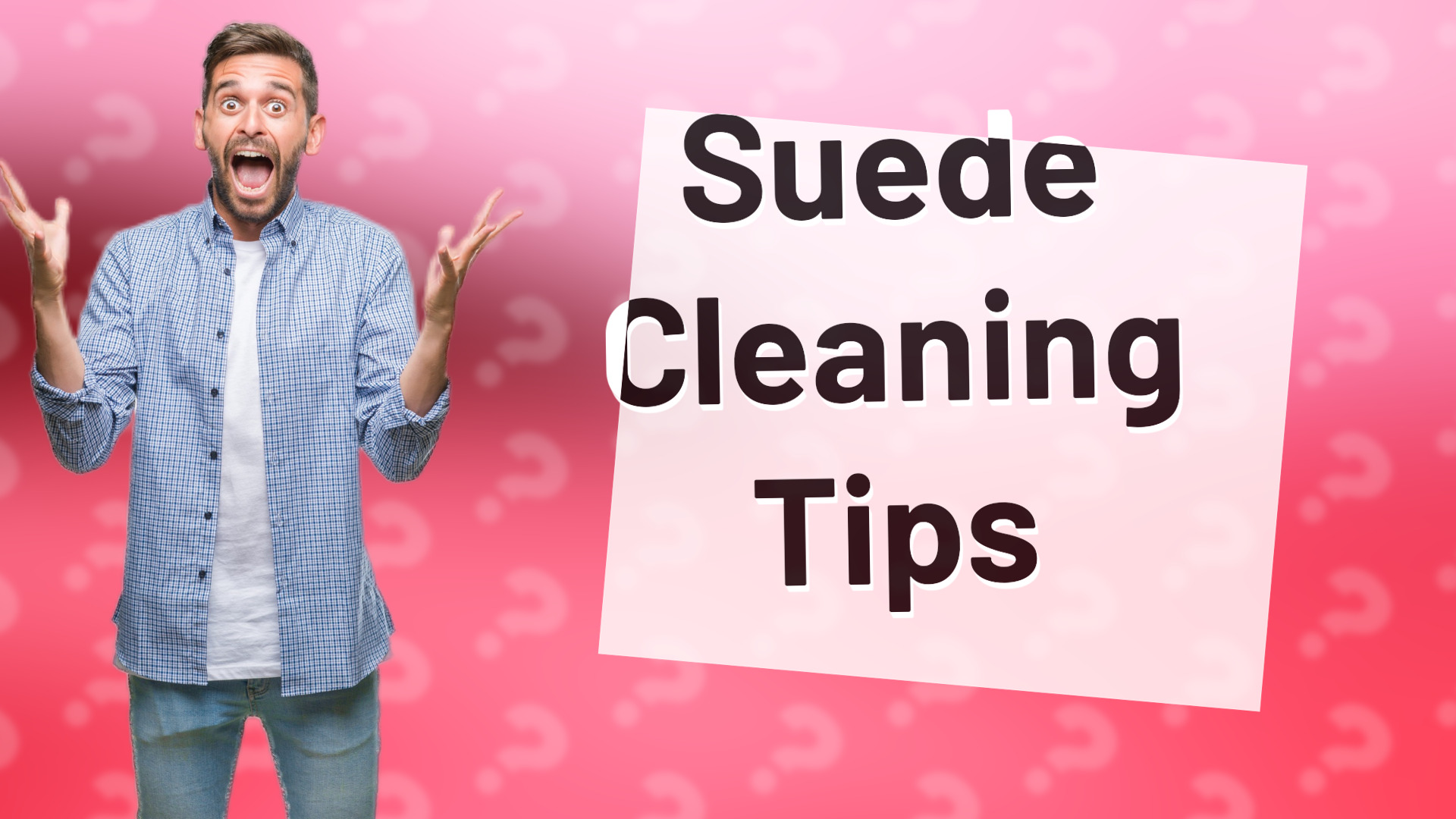 Suede Cleaning Tips