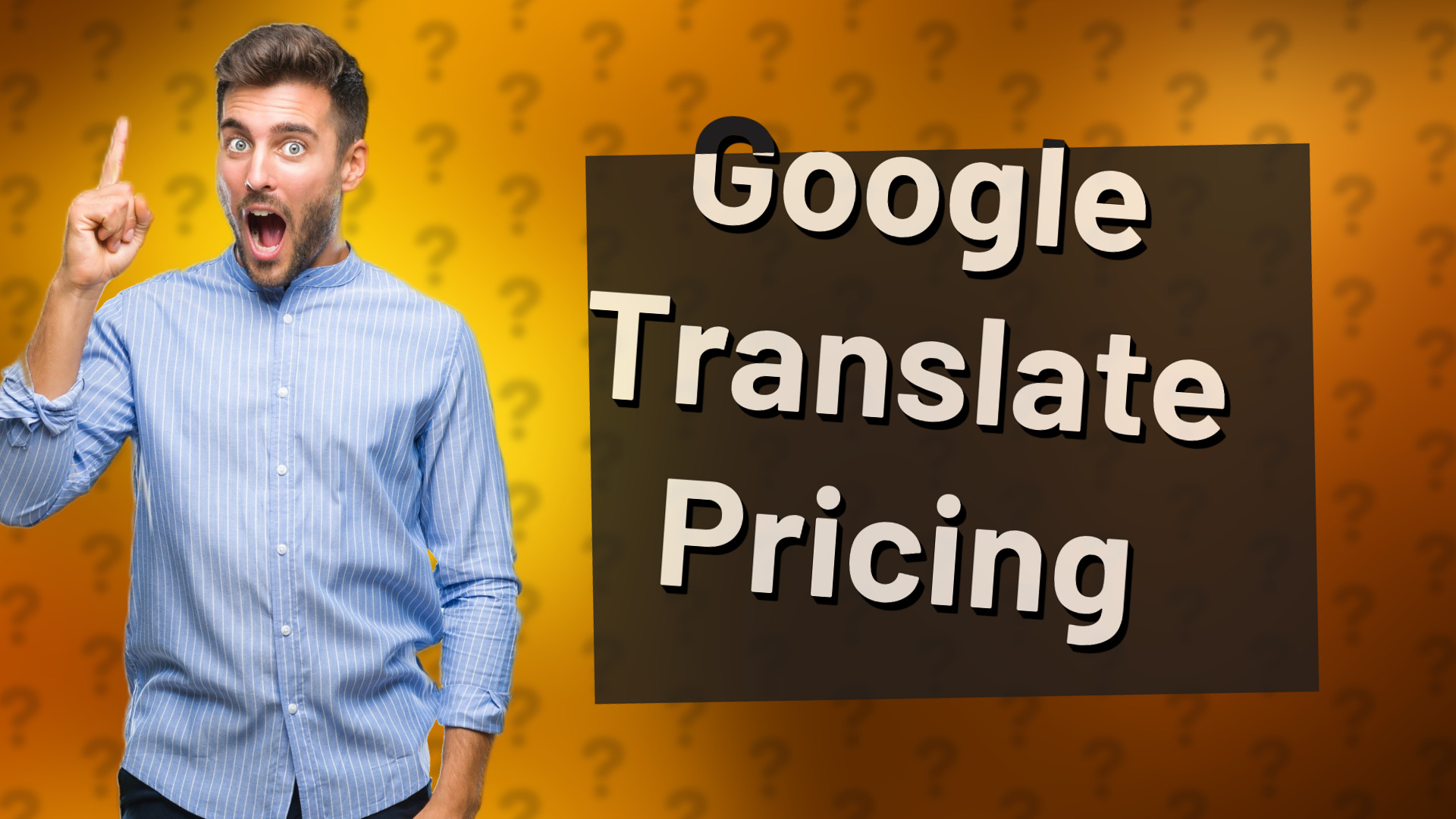 Google Translate Pricing