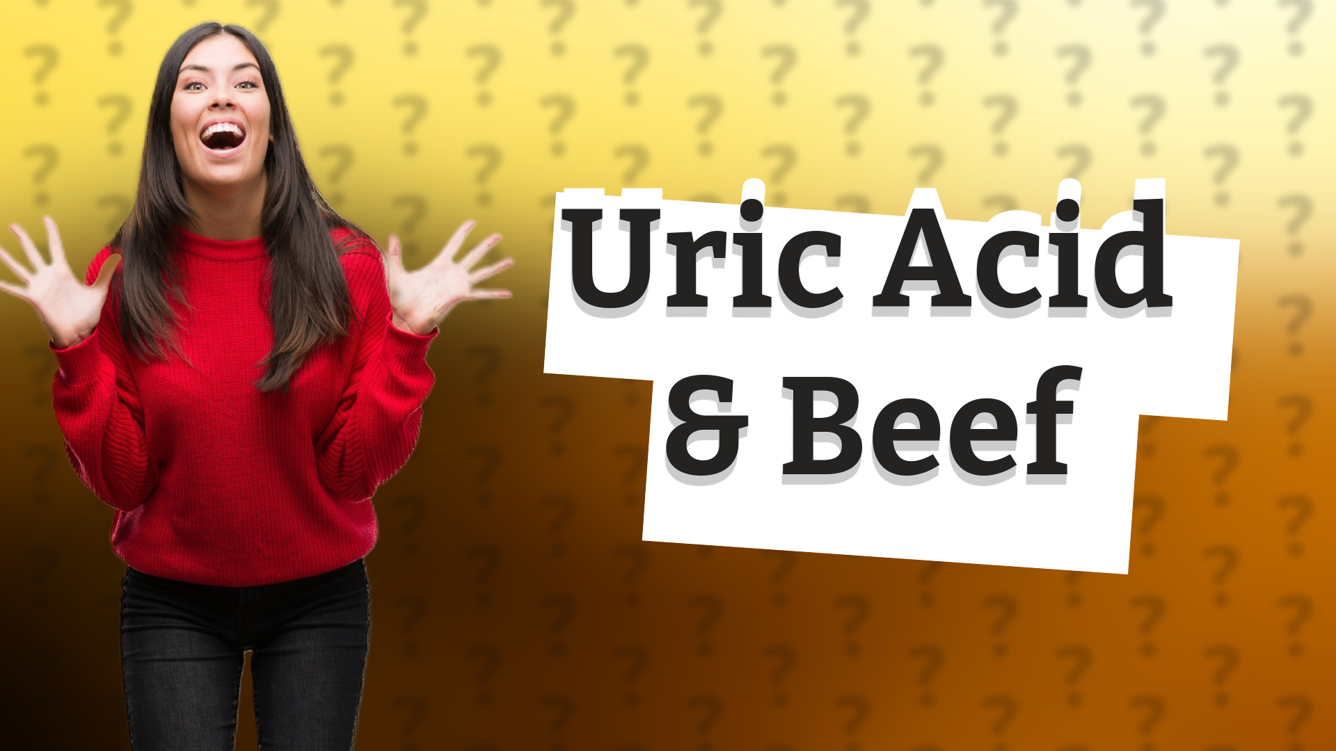 Uric Acid & Beef