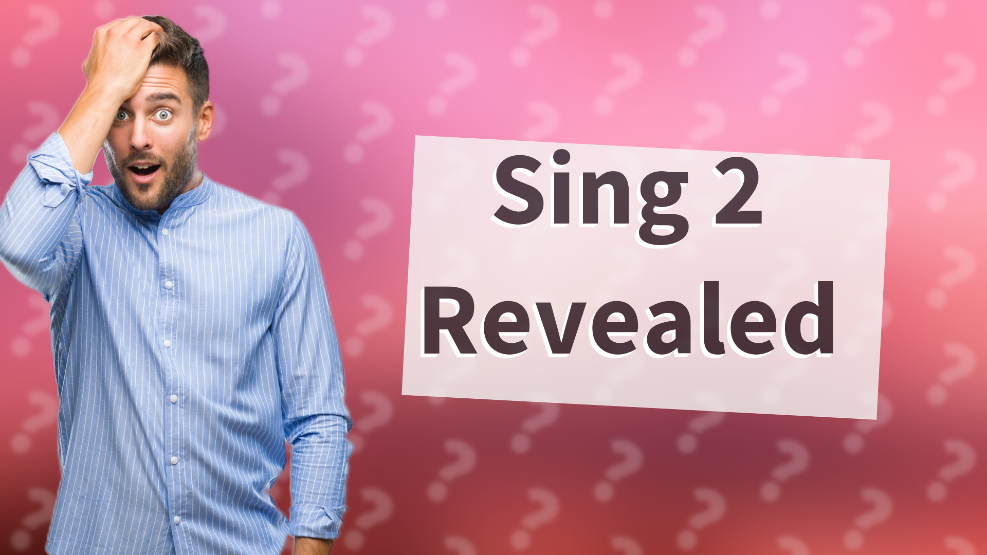 Sing 2 Revealed