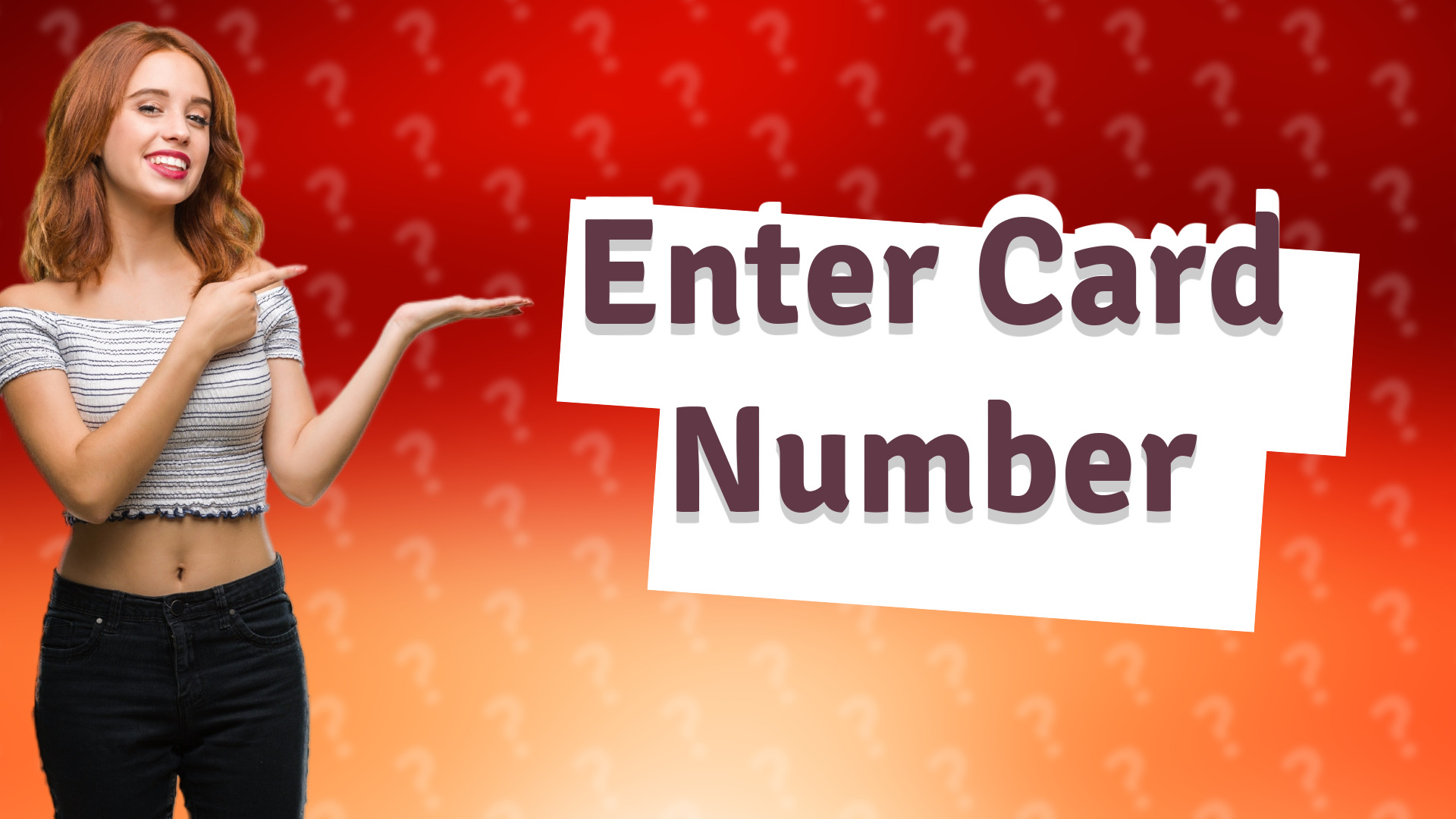 Enter Card Number
