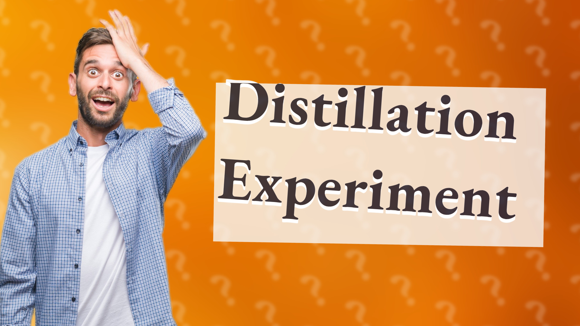Distillation Experiment