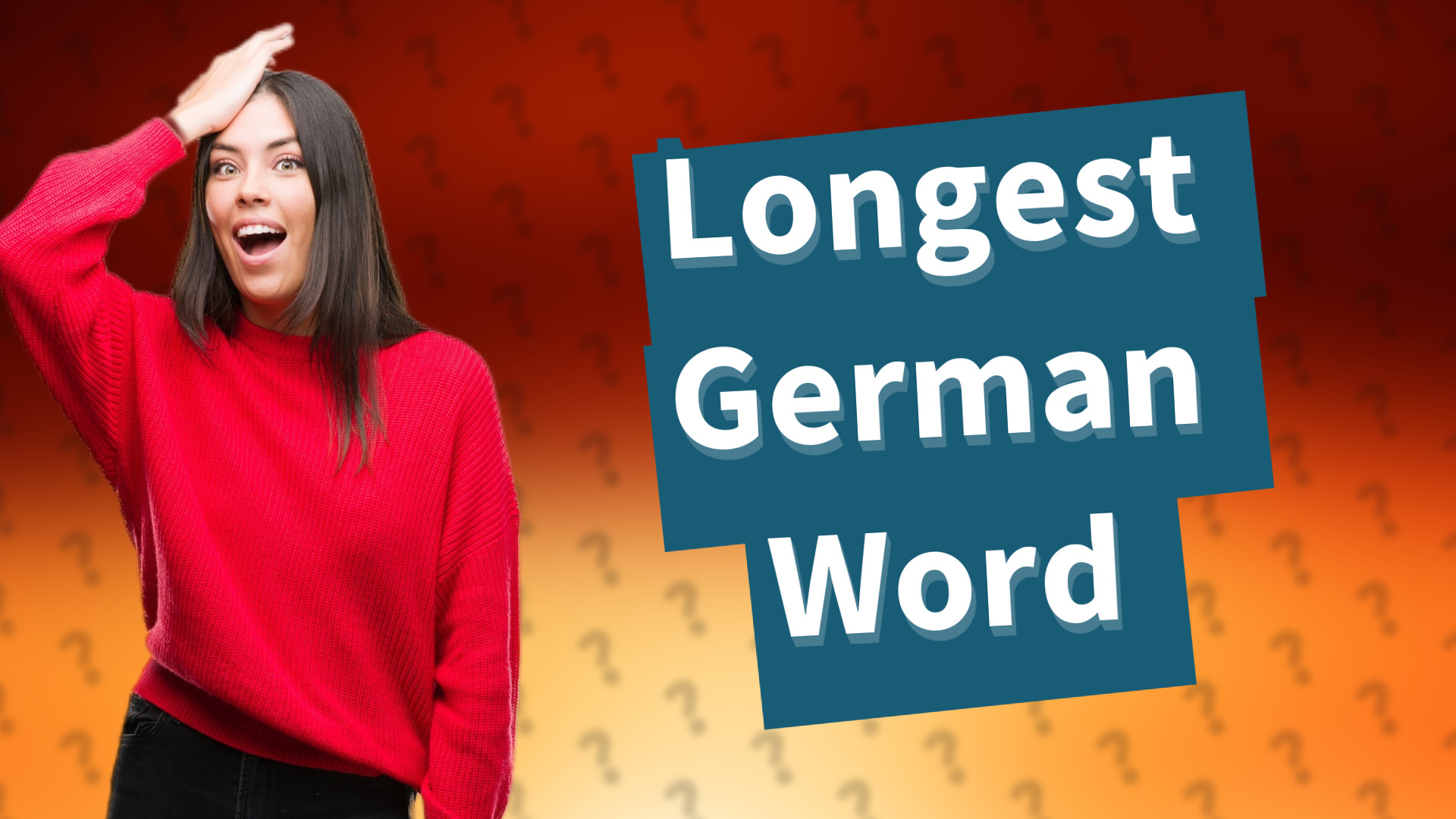 Longest German Word