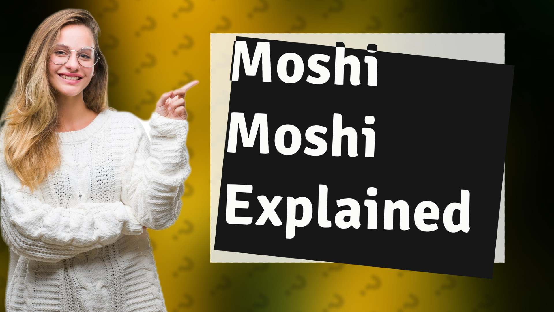 Moshi Moshi Explained