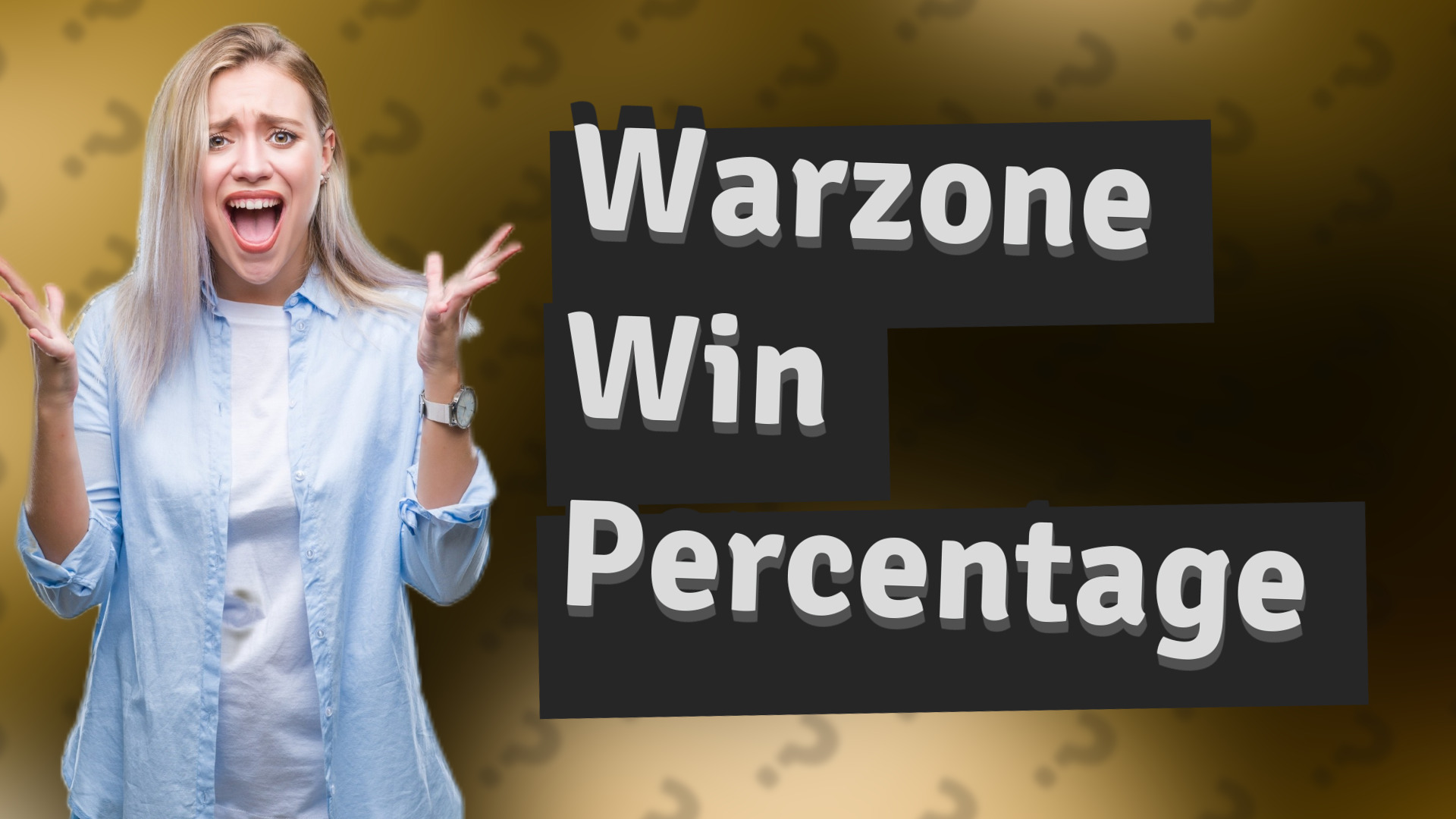 Warzone Win Percentage