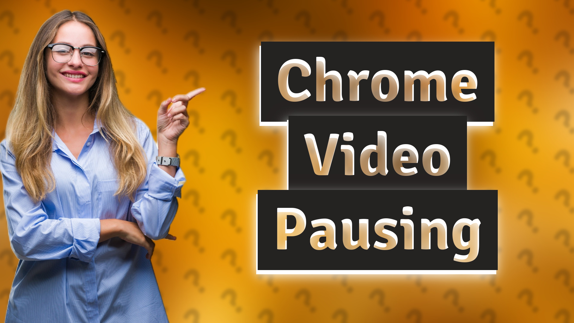 Chrome Video Pausing