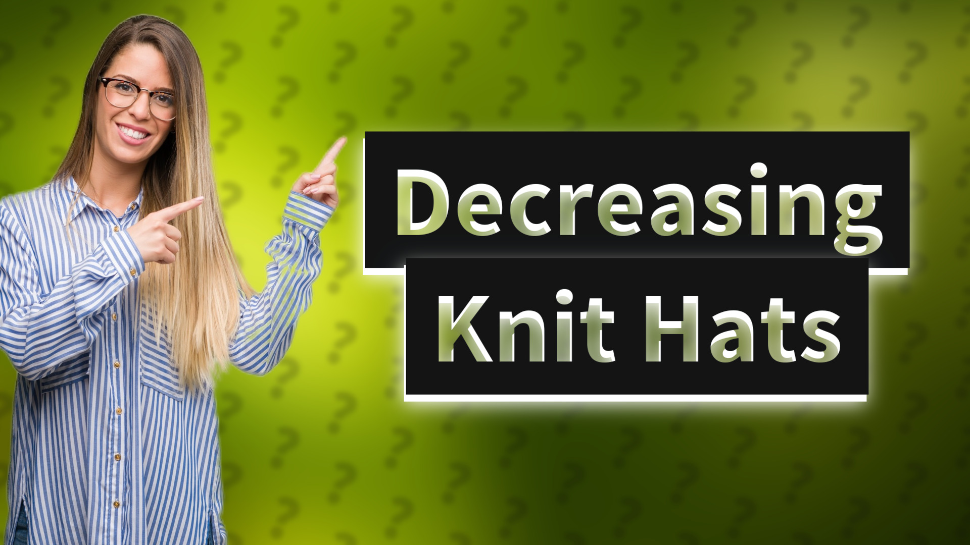 Decreasing Knit Hats
