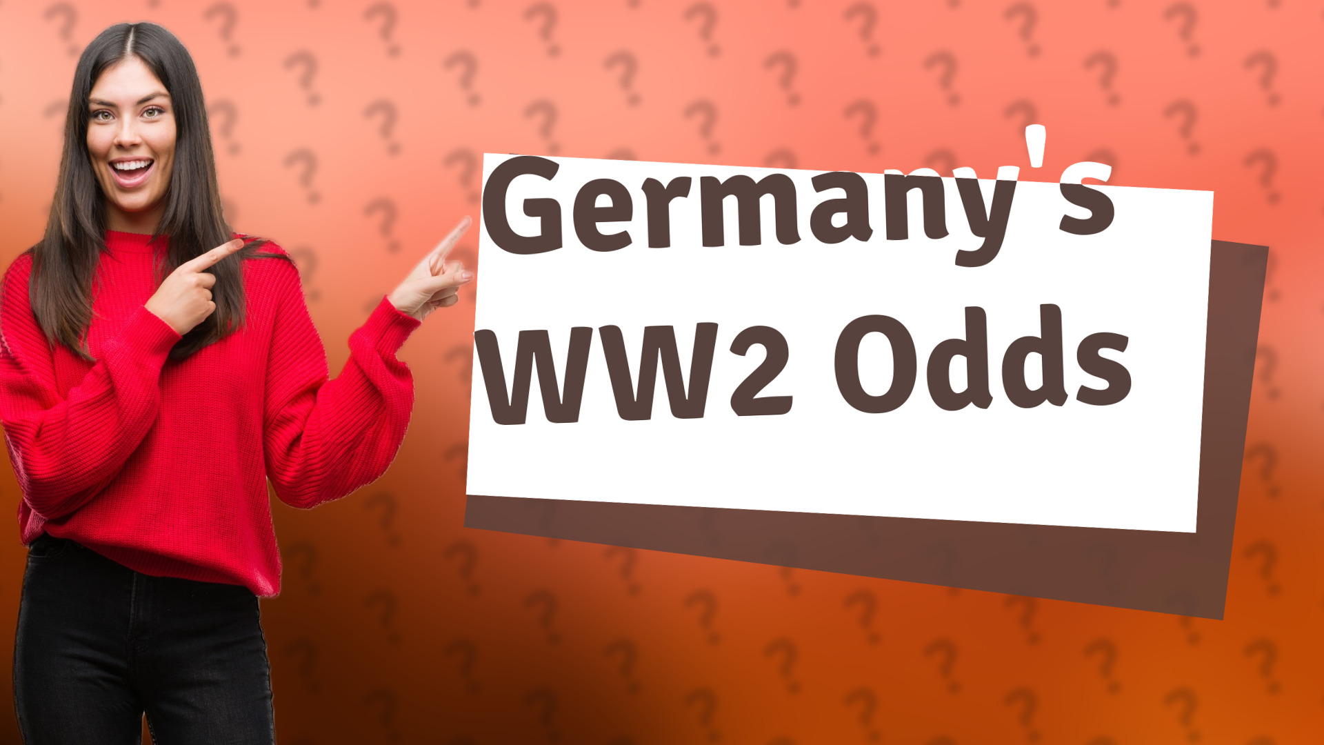 Germany's WW2 Odds