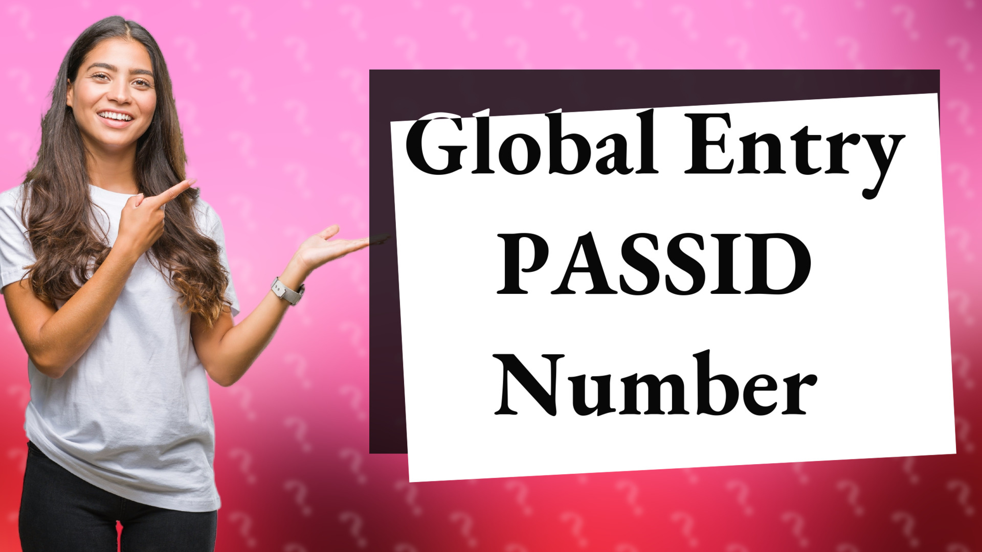 Global Entry PASSID Number