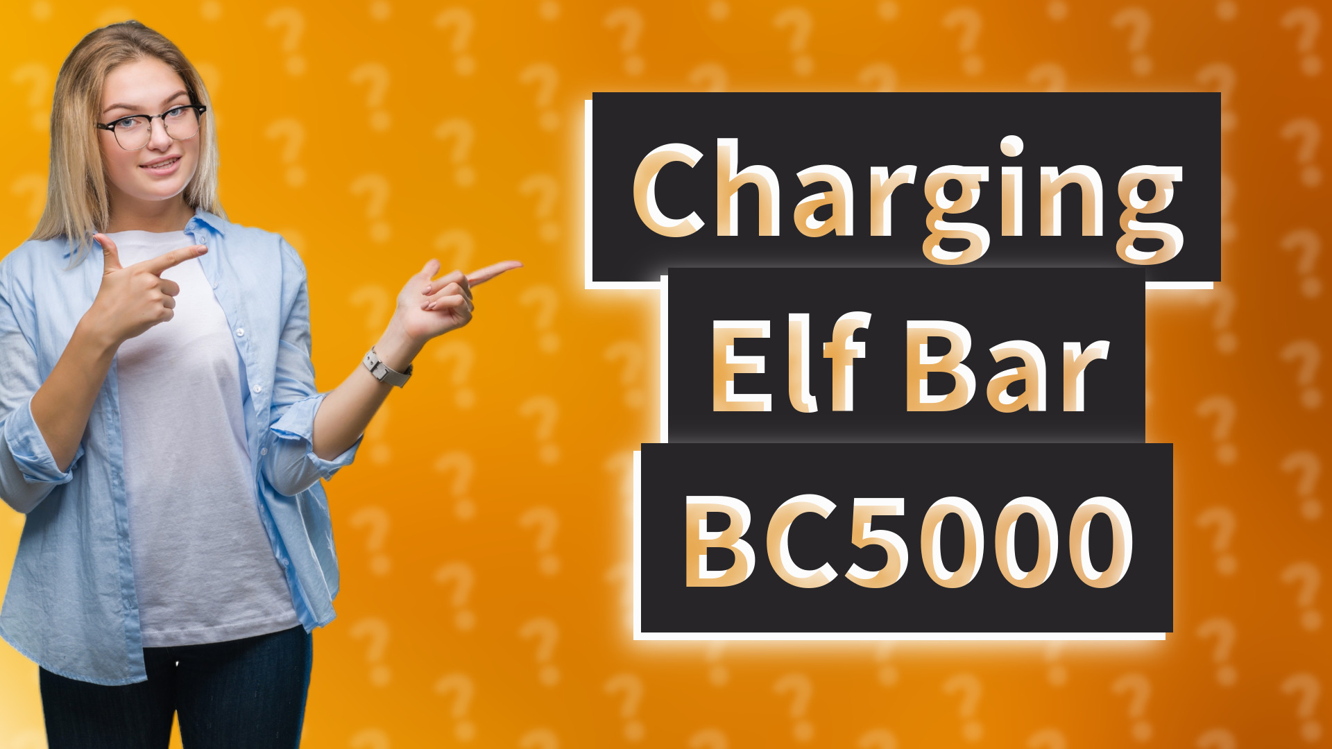 Charging Elf Bar BC5000