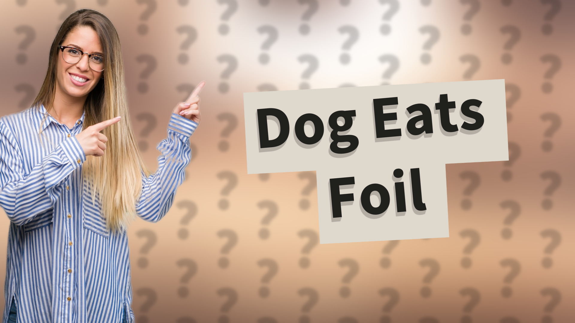 Dog Eats Foil