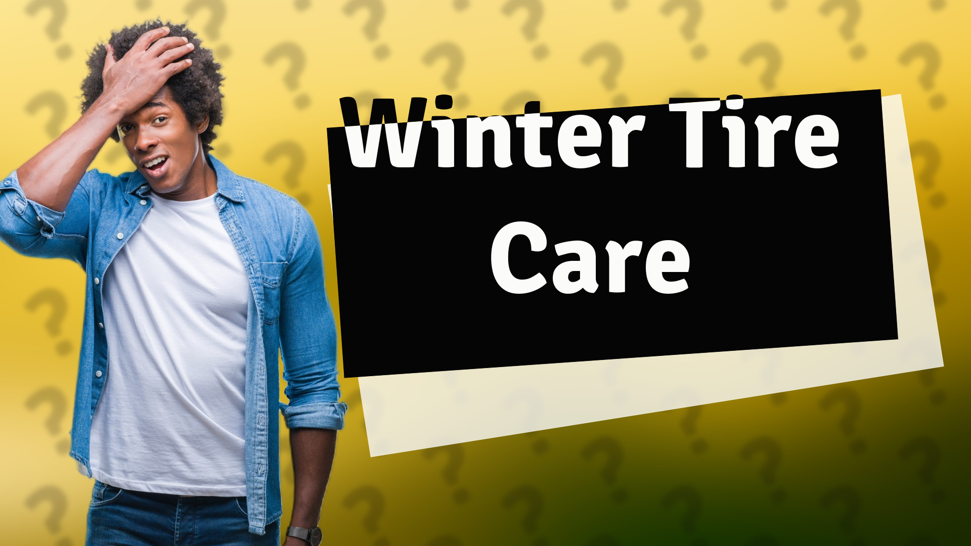Winter Tire Care