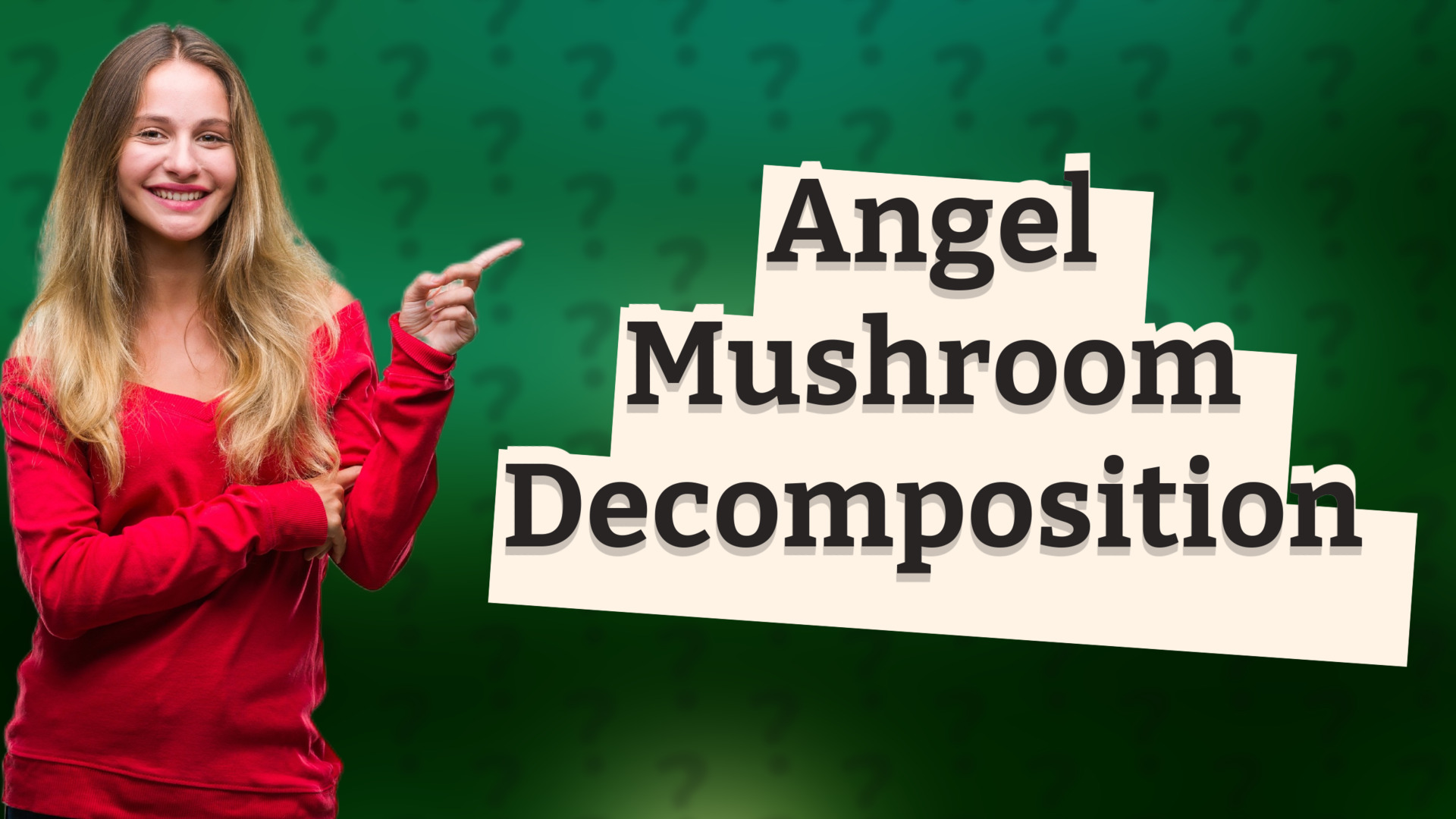 Angel Mushroom Decomposition