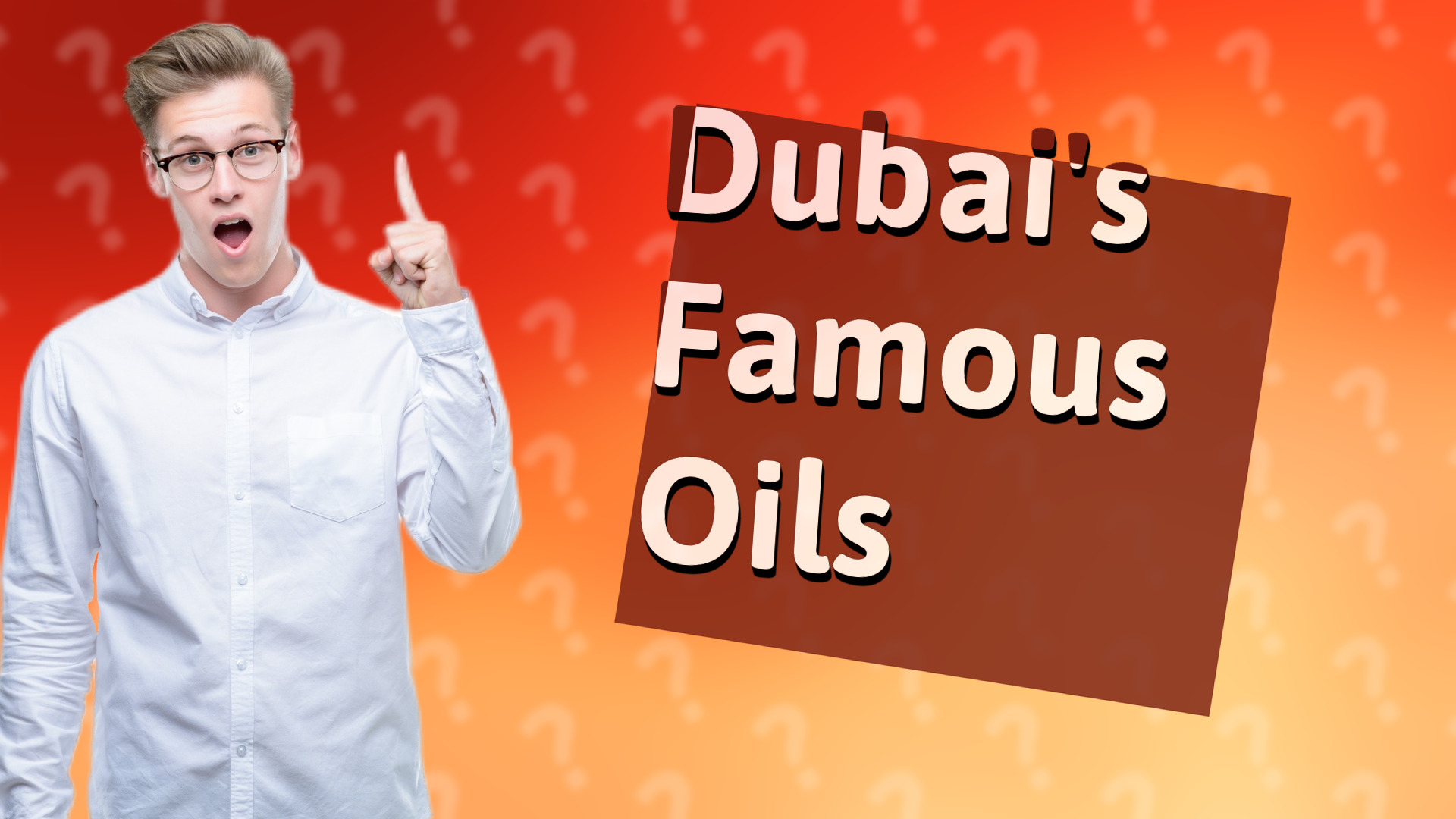 Dubai's Famous Oils