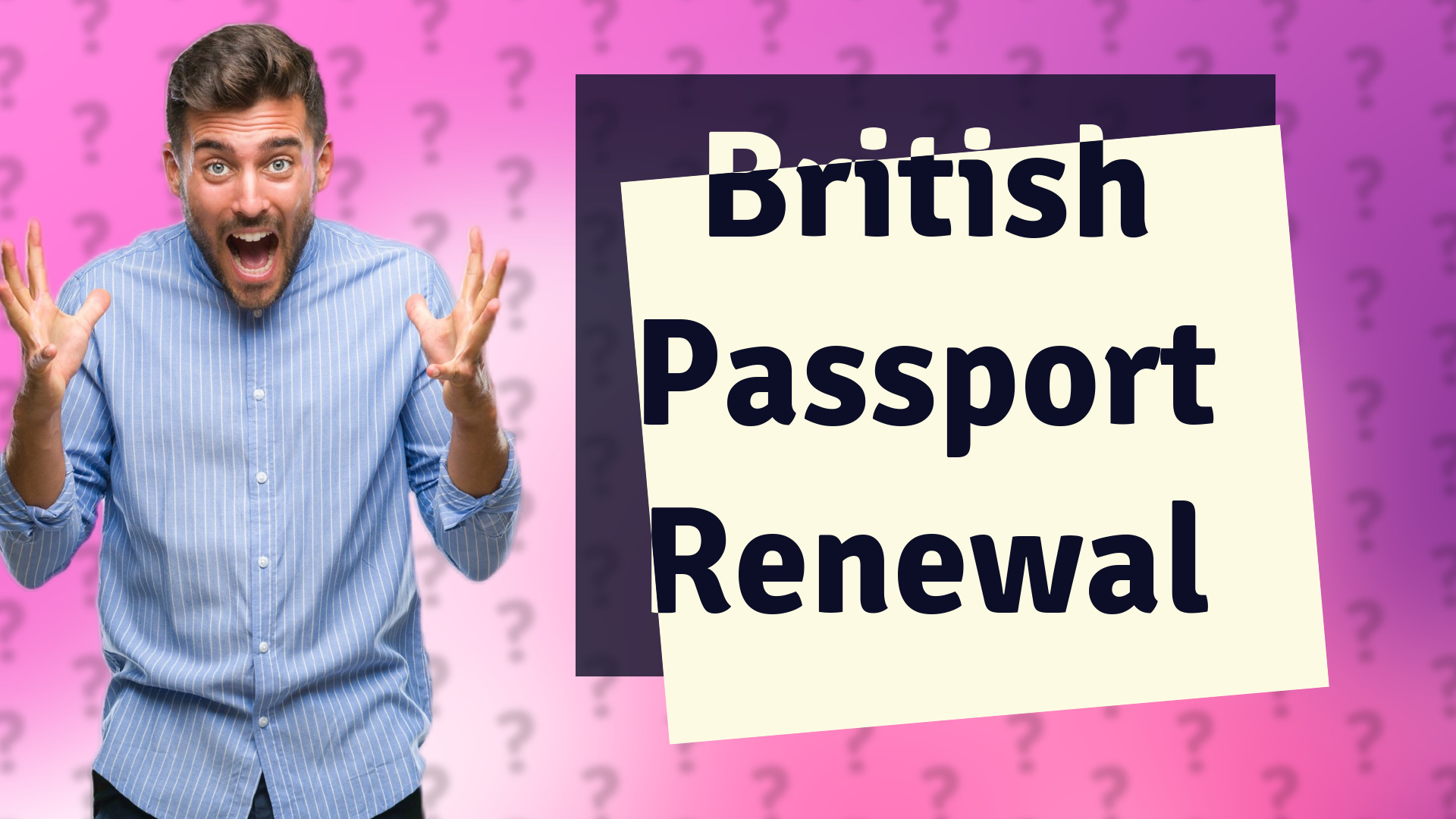 British Passport Renewal