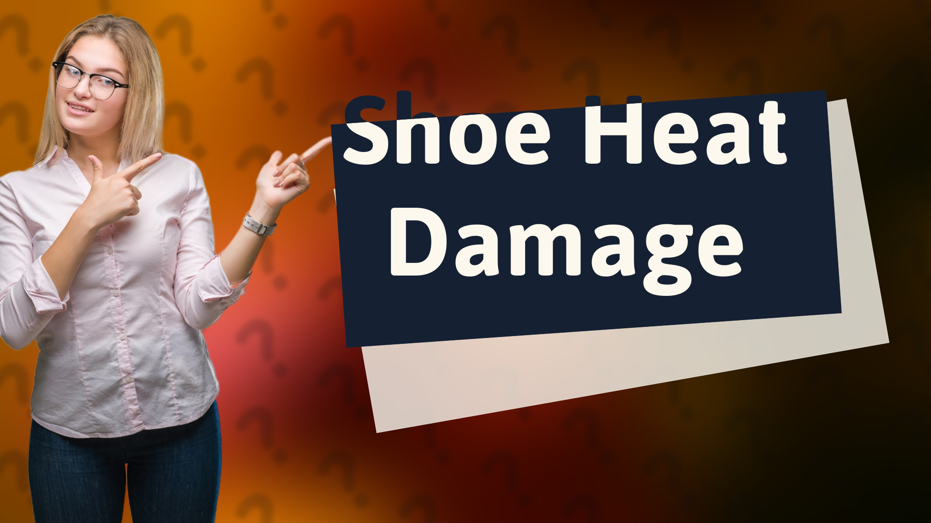 Shoe Heat Damage