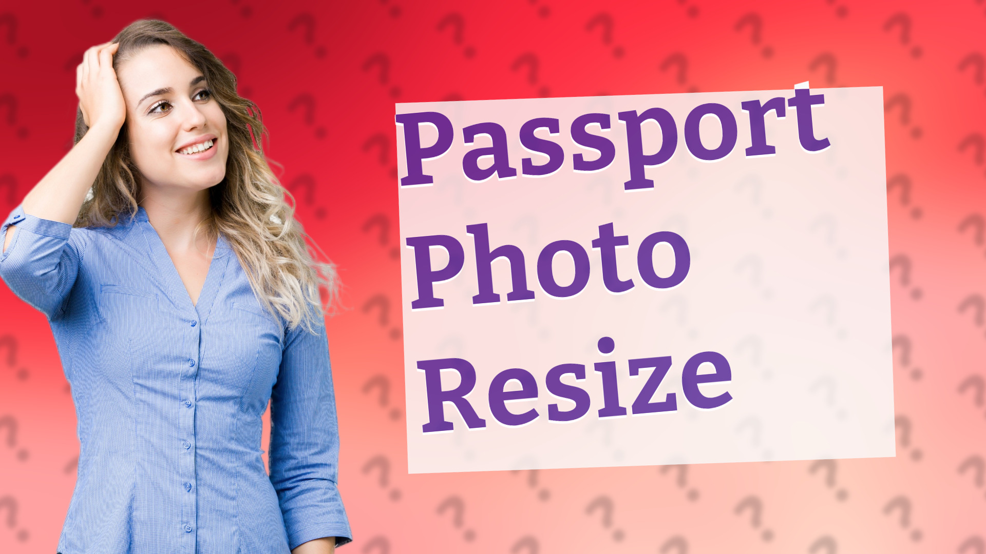 Passport Photo Resize