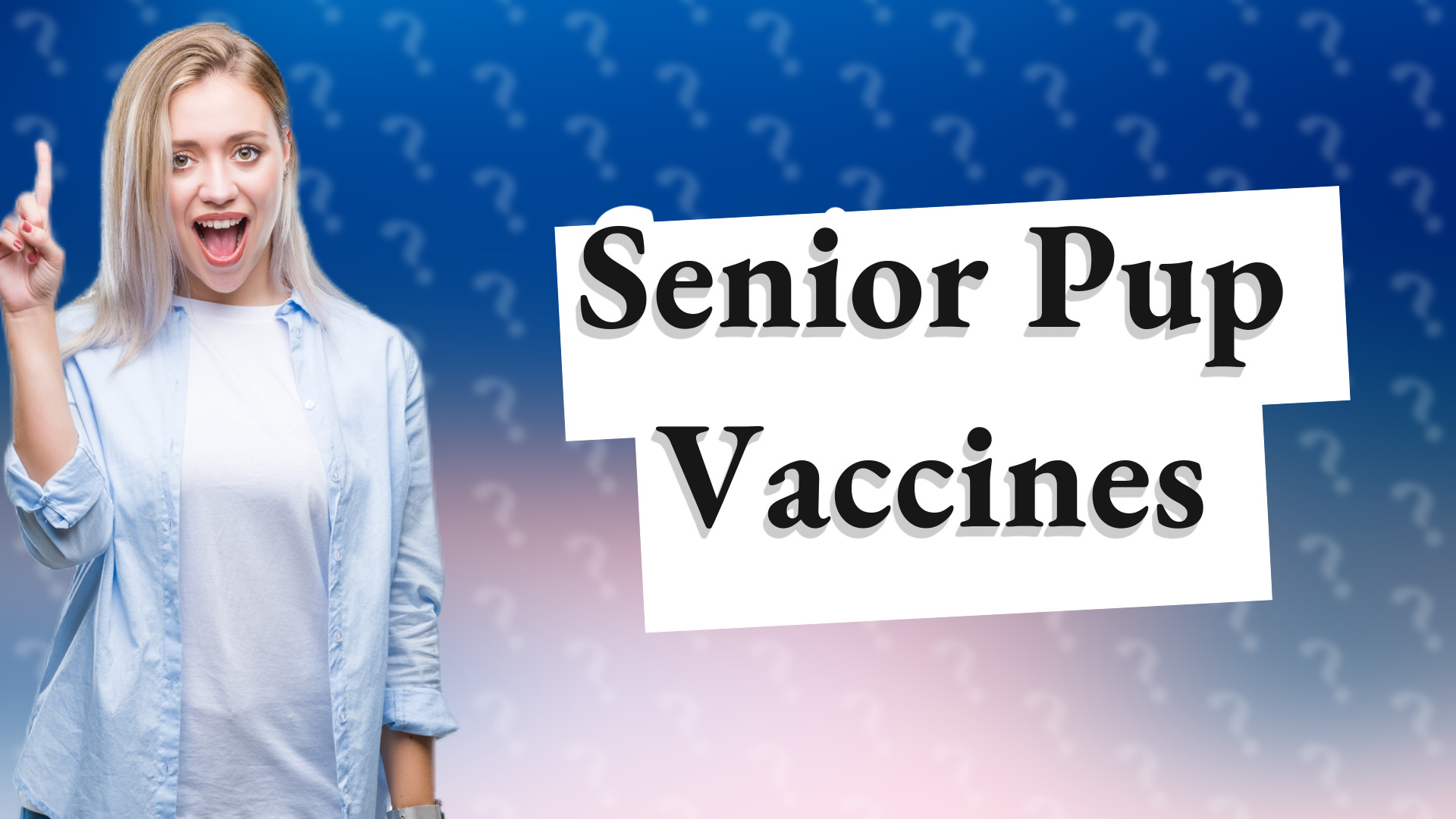 Senior Pup Vaccines