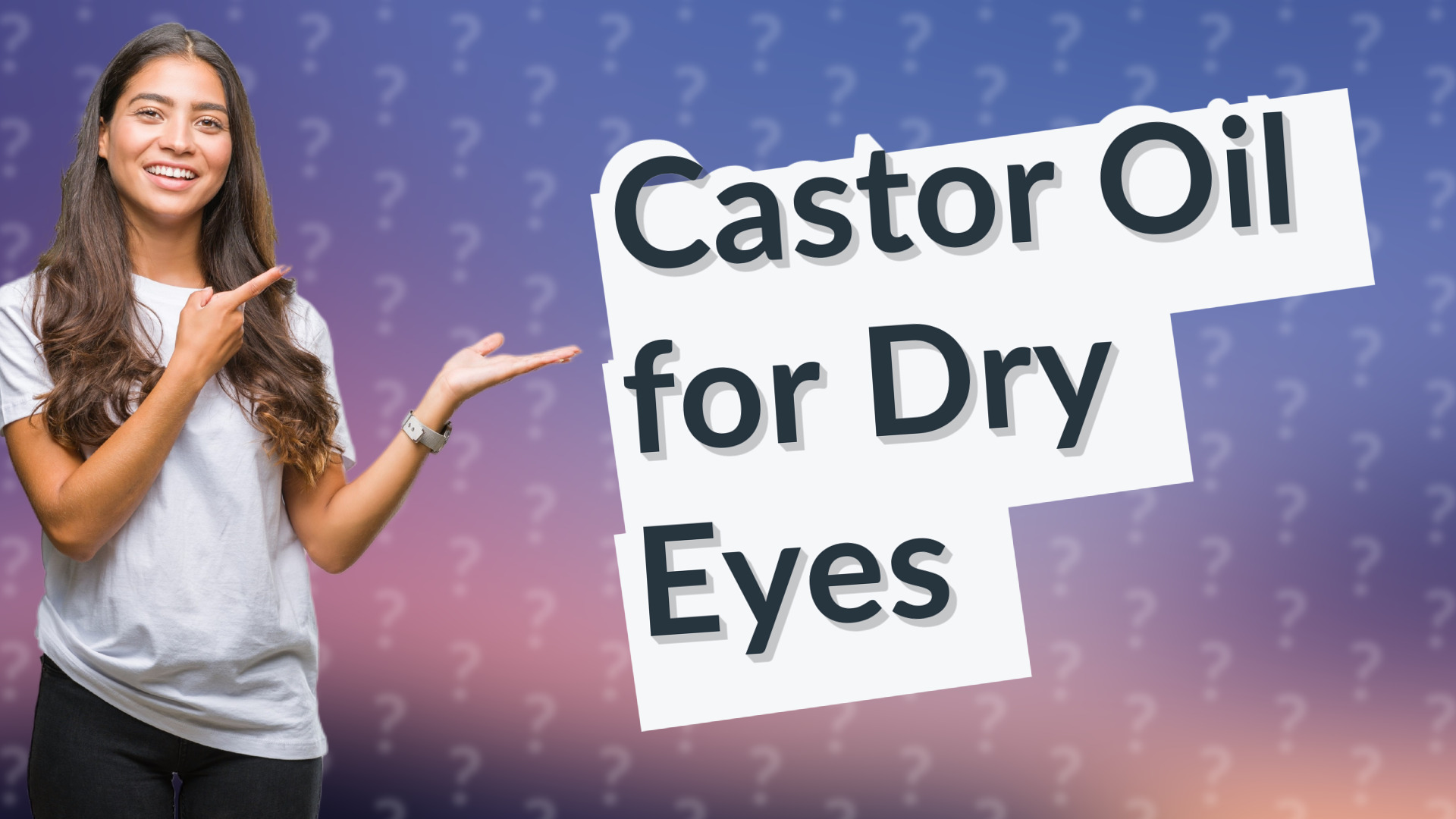 Castor Oil for Dry Eyes