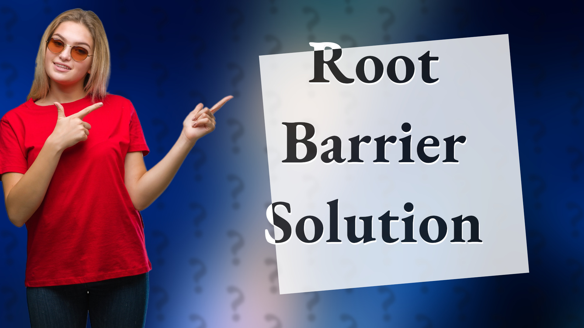 Root Barrier Solution