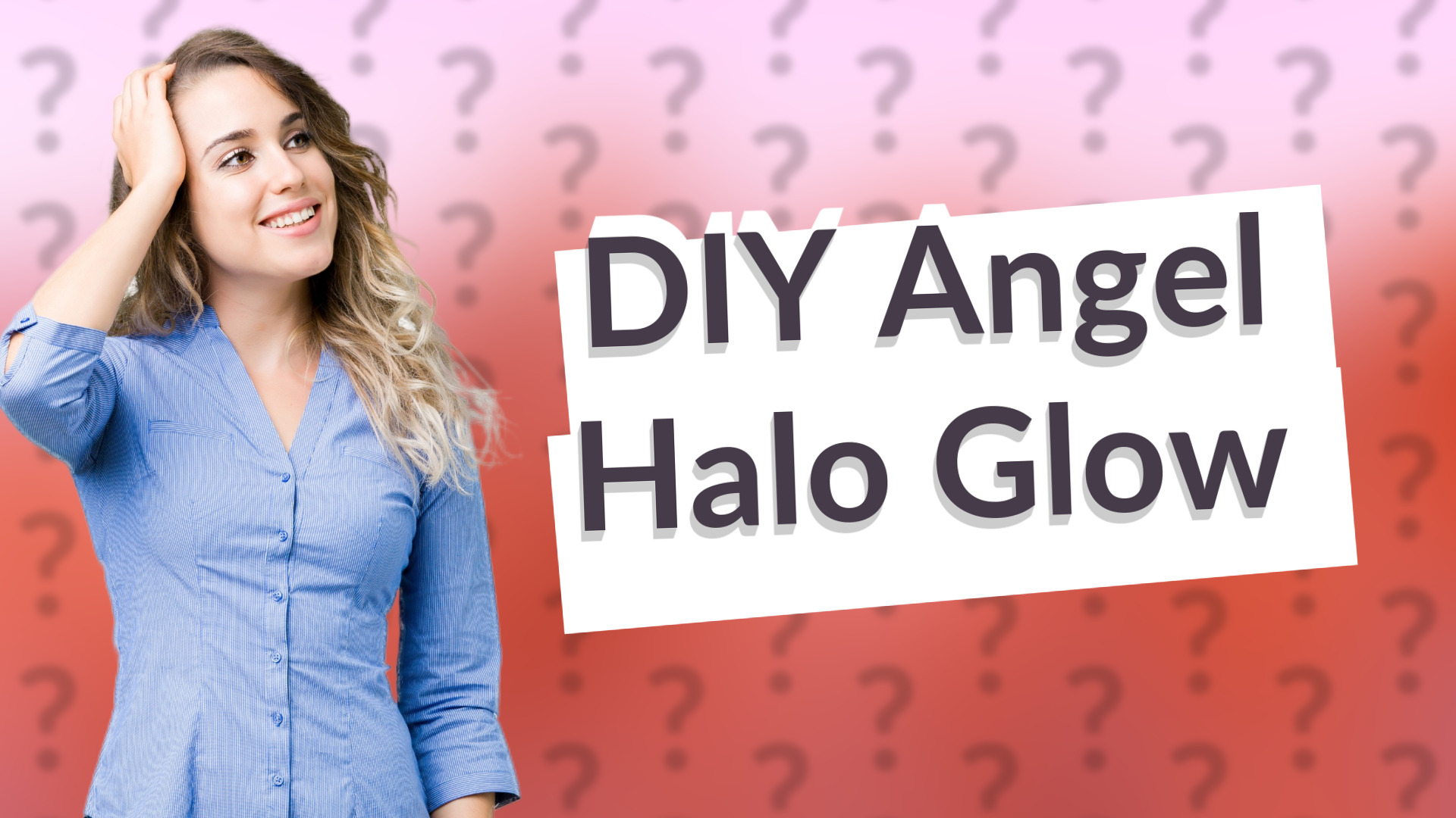 DIY Angel Halo Glow