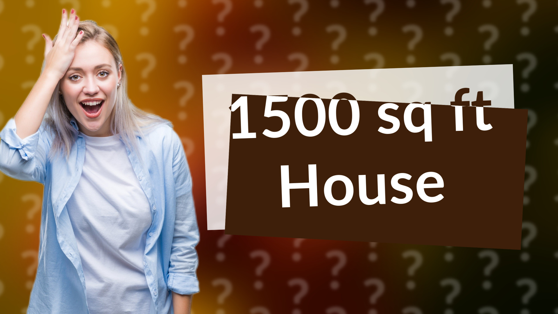 1500 sq ft House