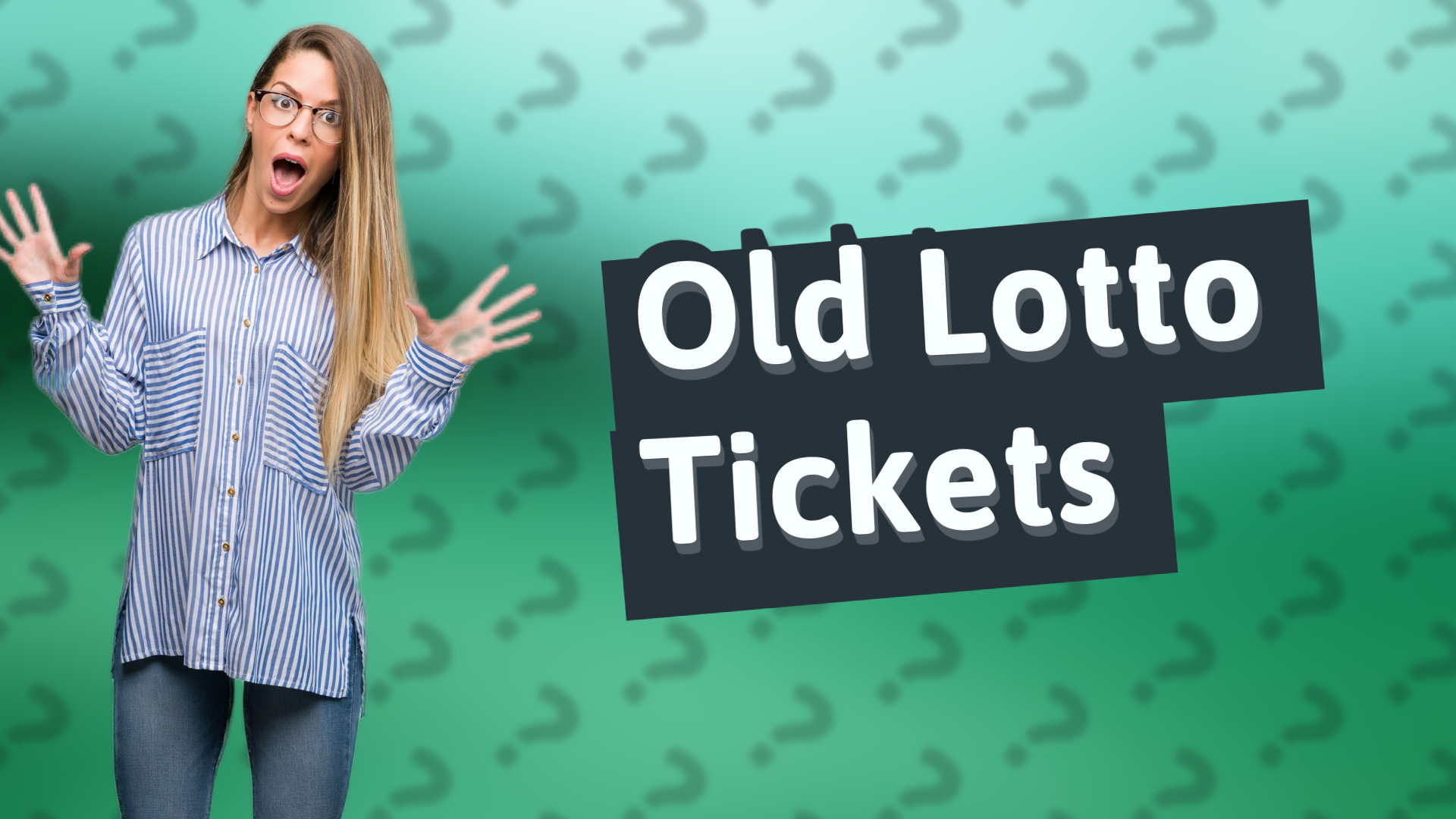 Old Lotto Tickets