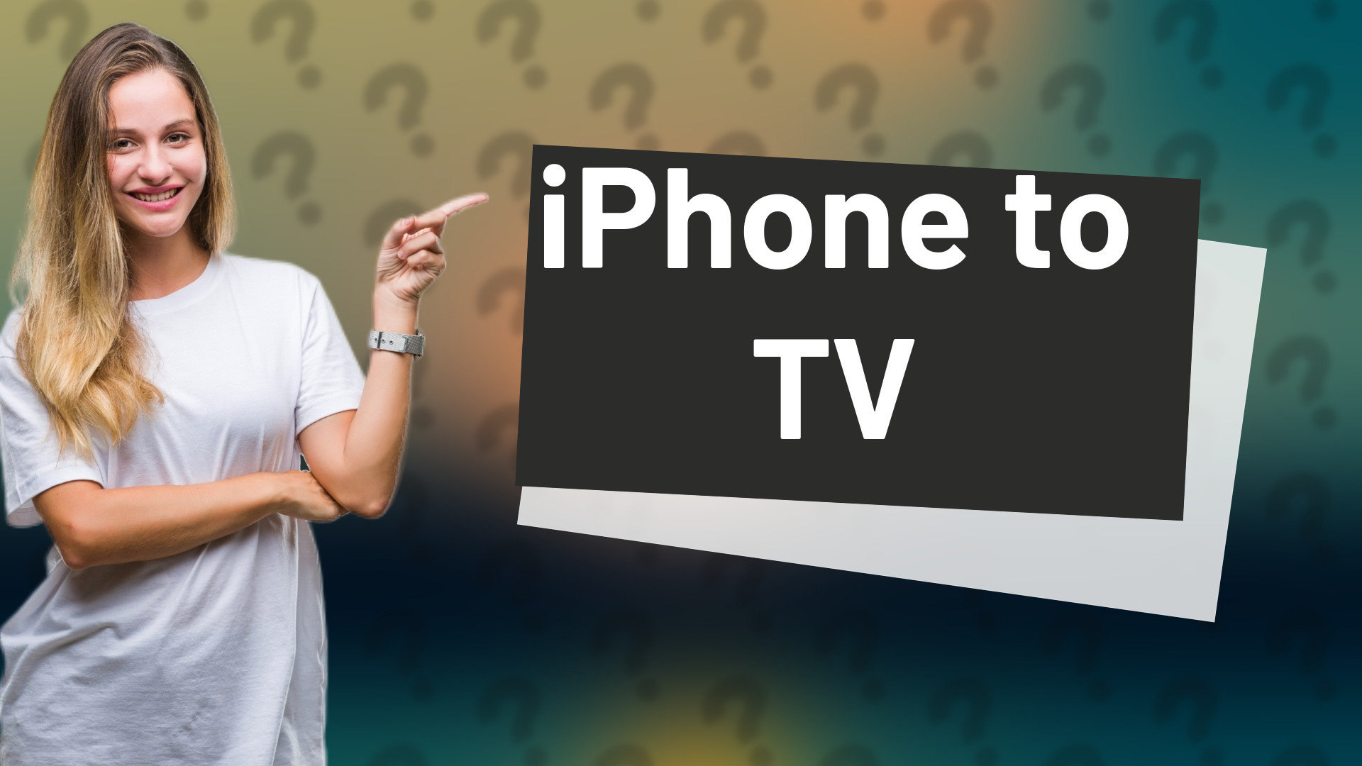 iPhone to TV