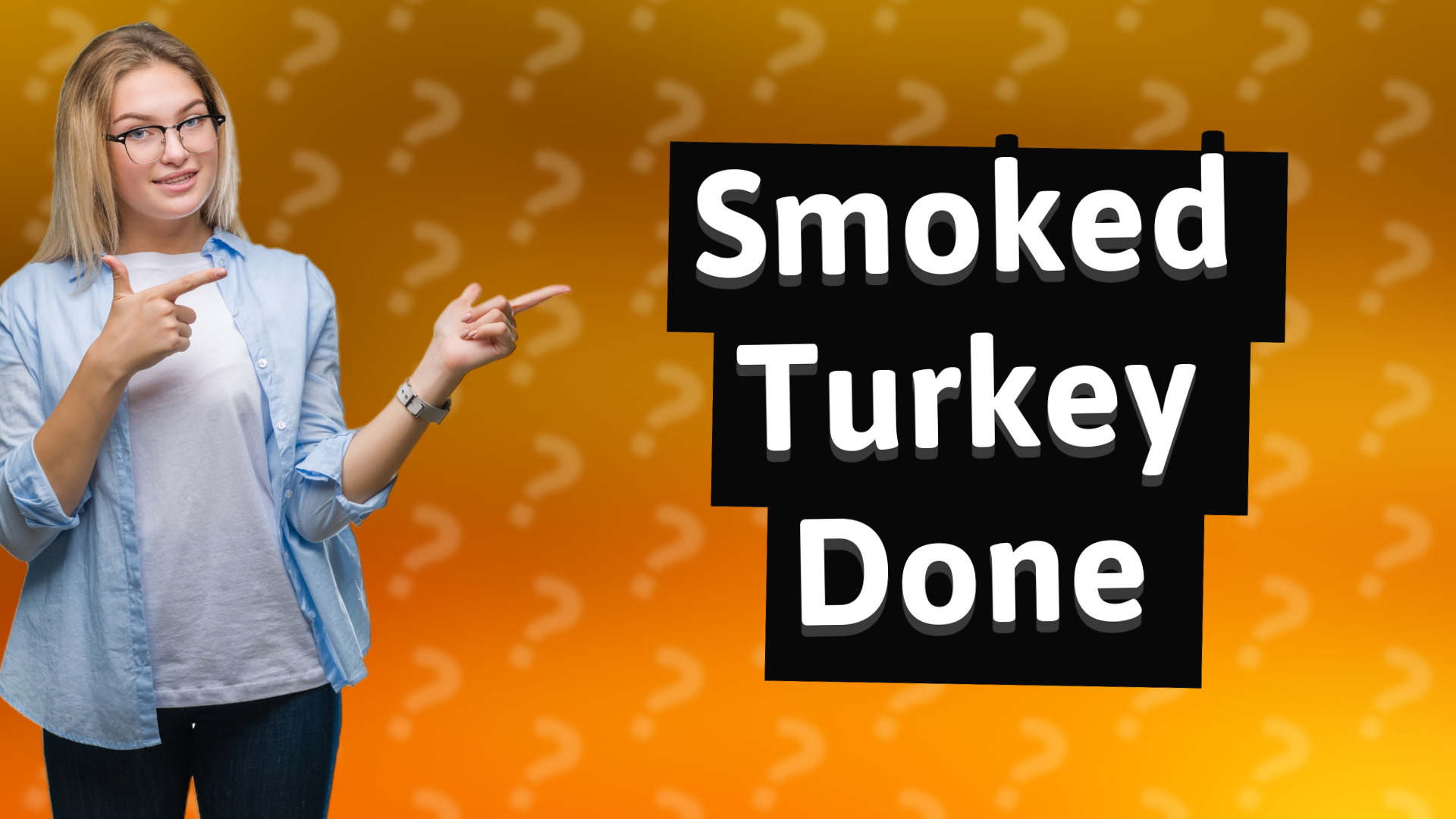 Smoked Turkey Done