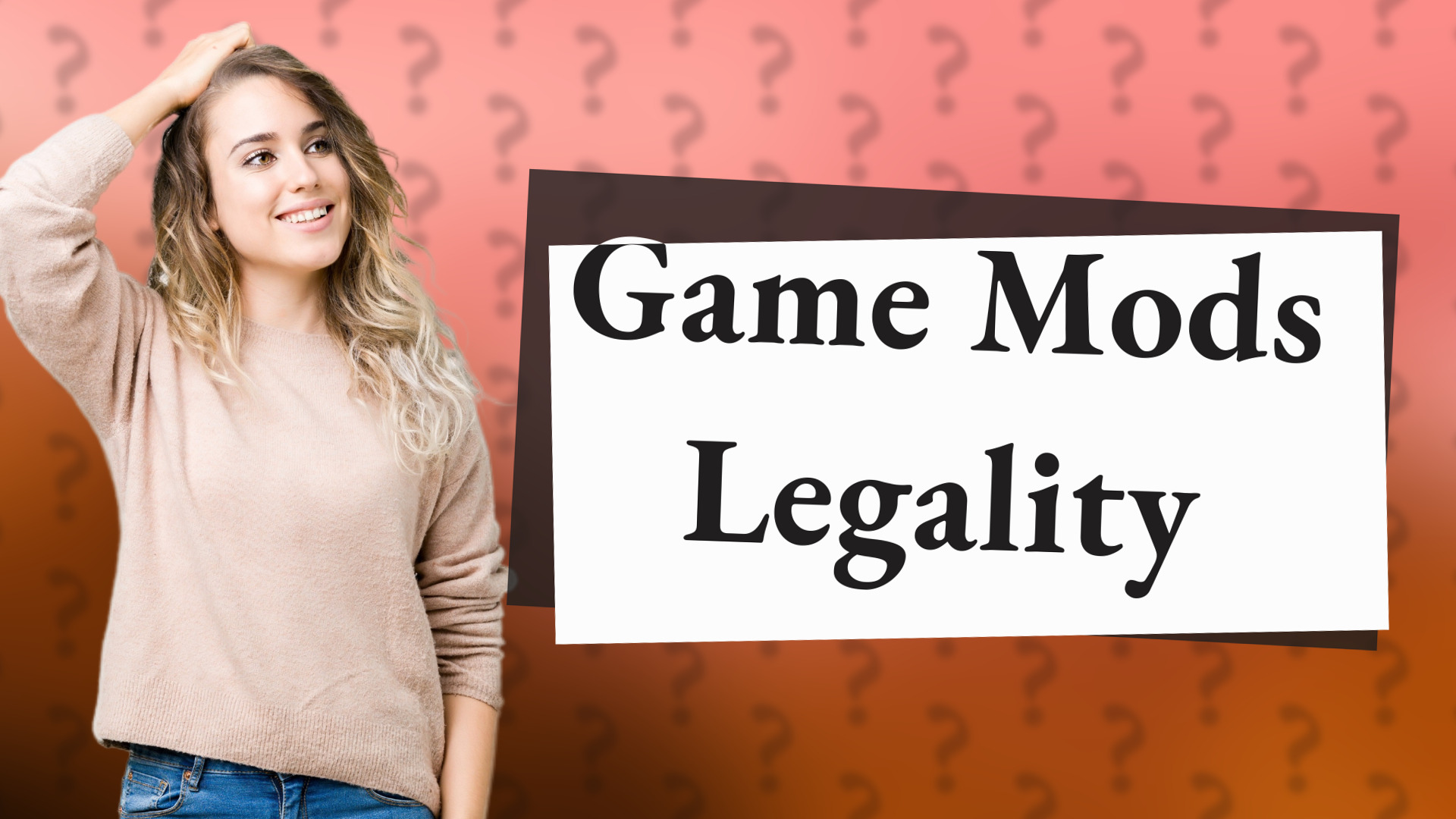 Game Mods Legality