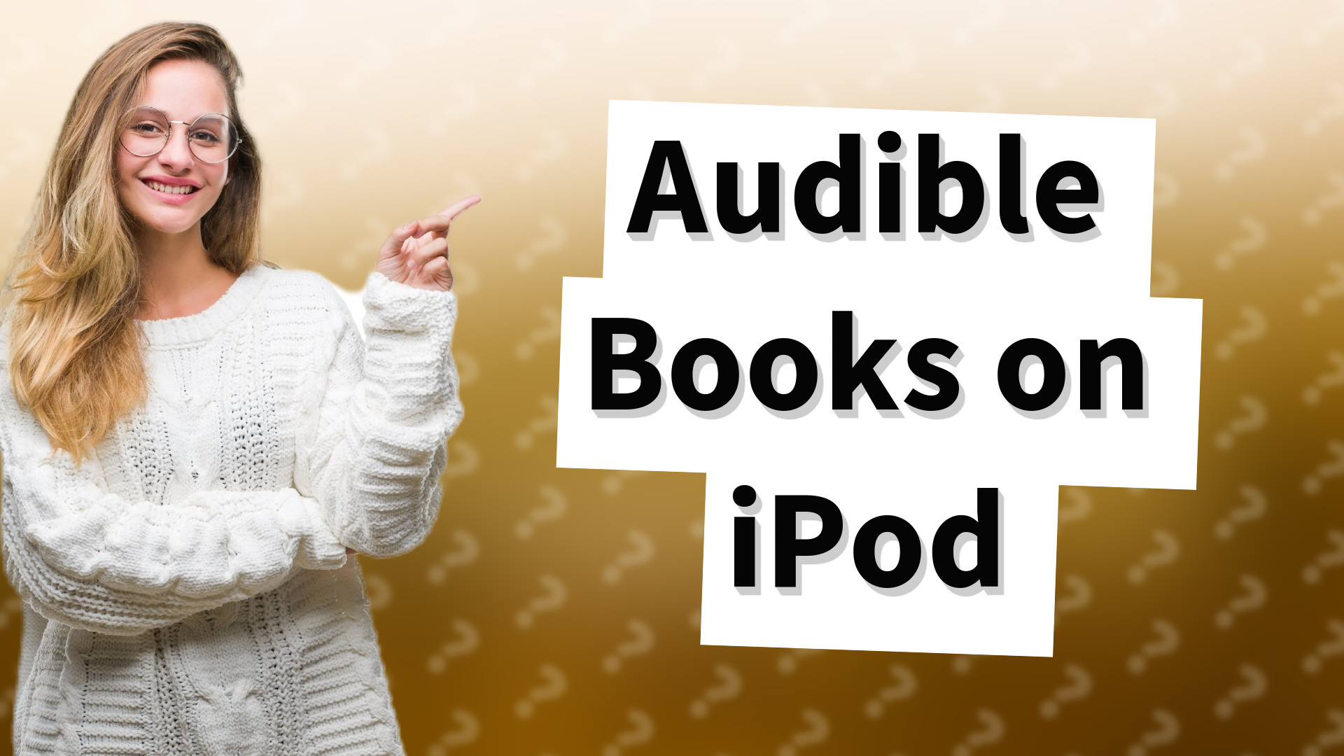 Audible Books on iPod