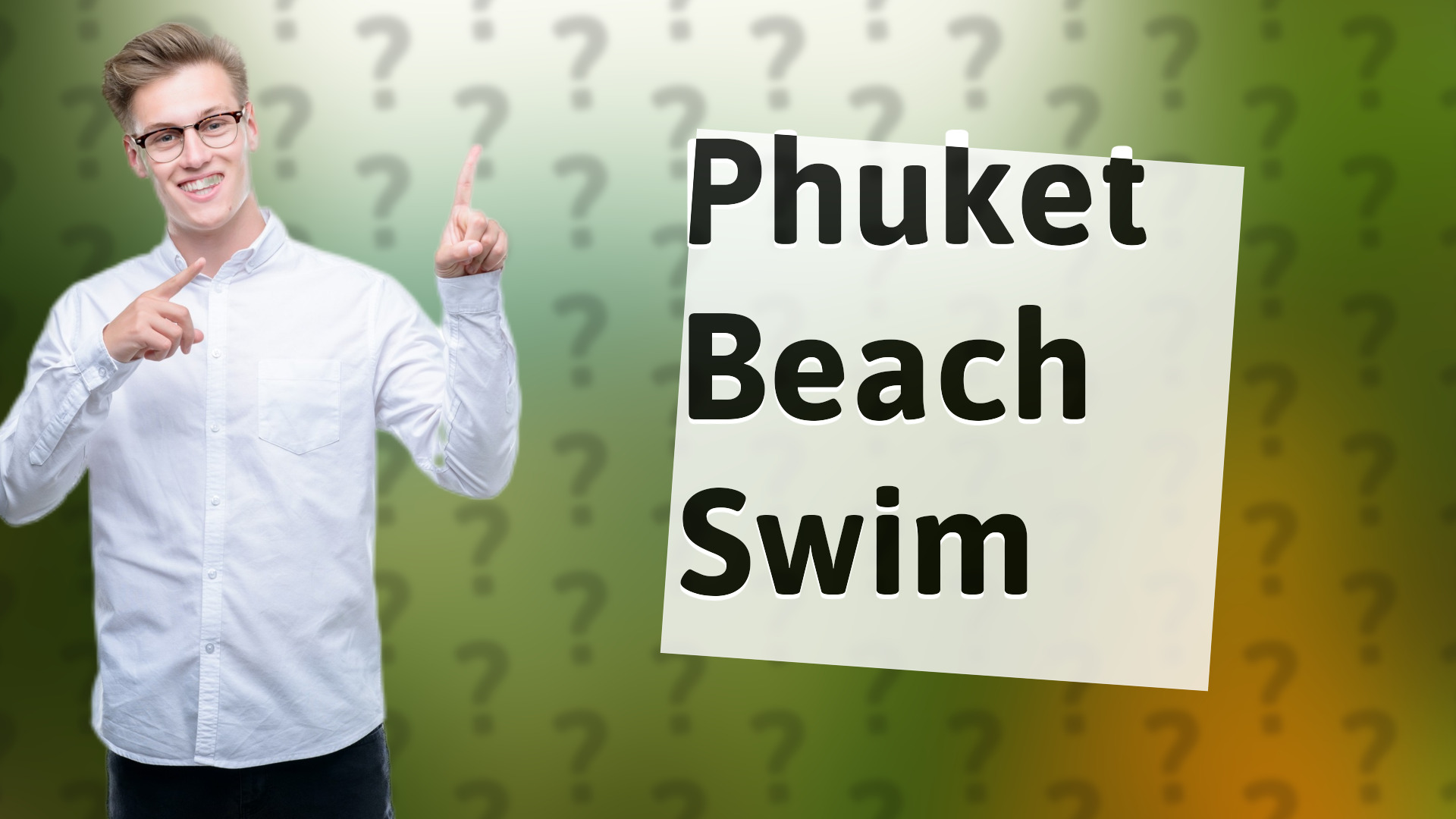 Phuket Beach Swim