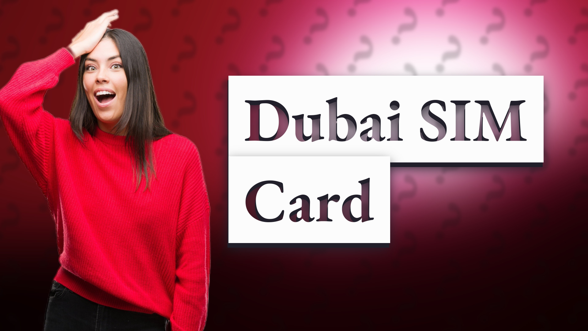 Dubai SIM Card