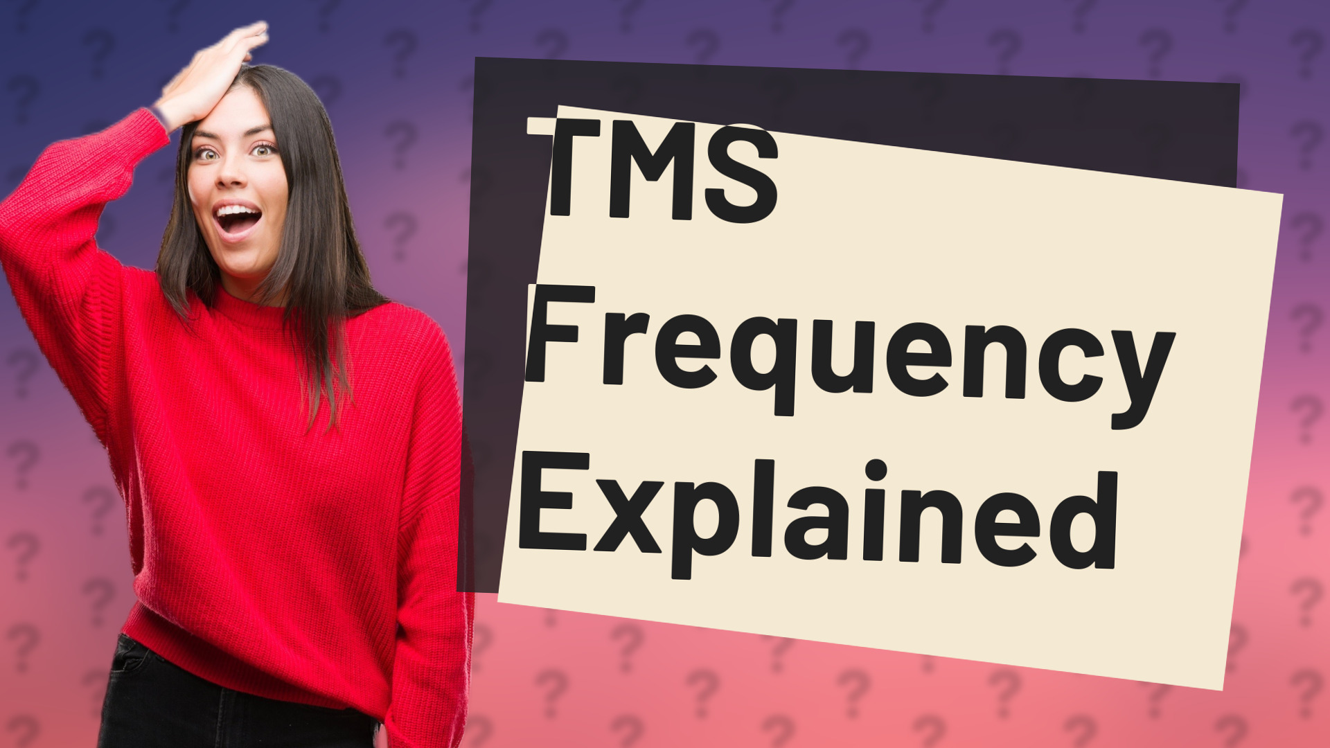TMS Frequency Explained