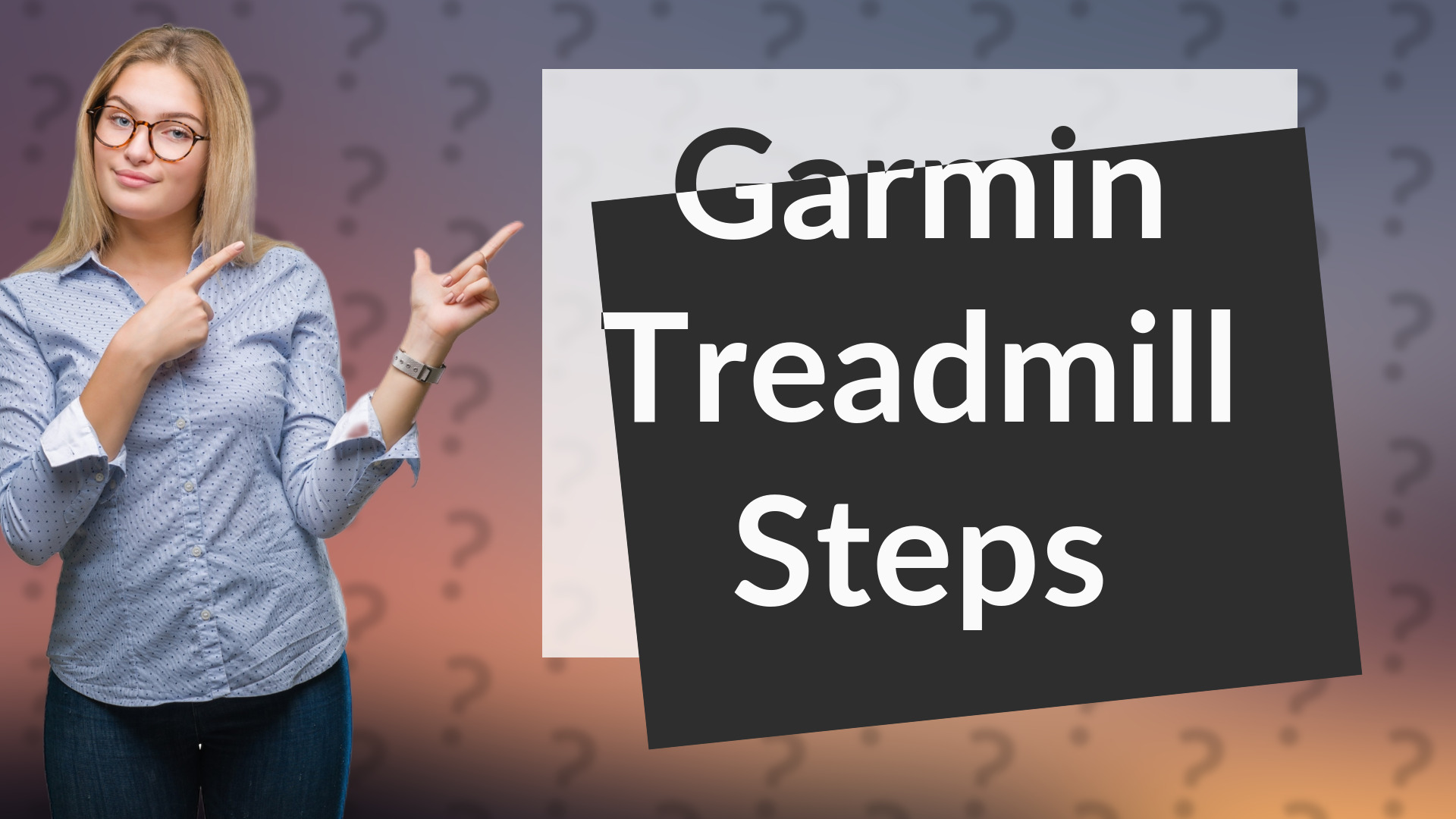 Garmin Treadmill Steps