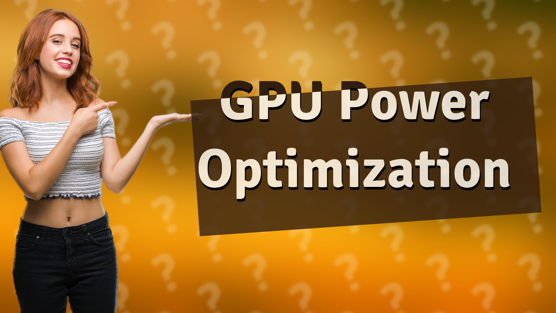 GPU Power Optimization