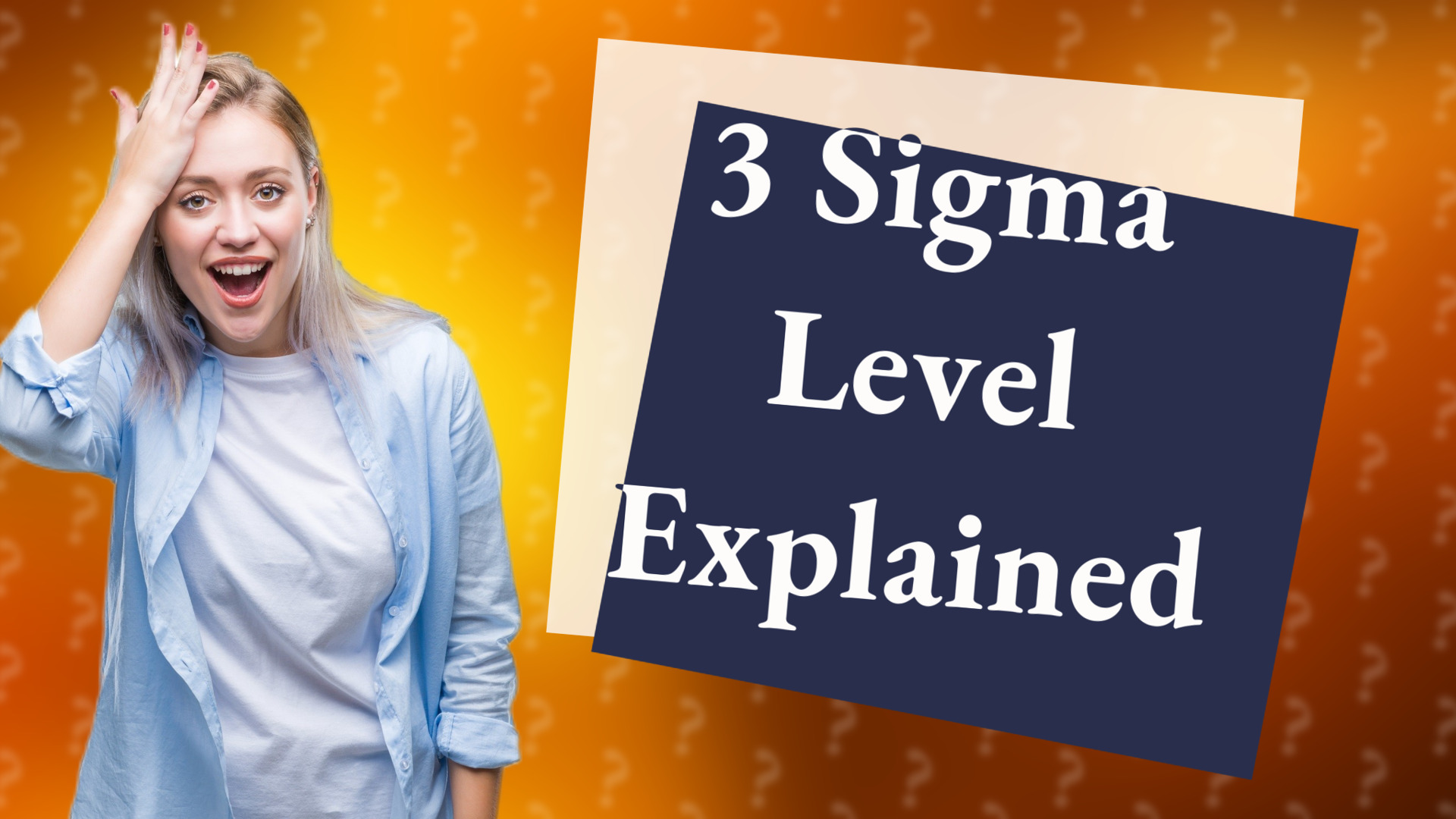 3 Sigma Level Explained