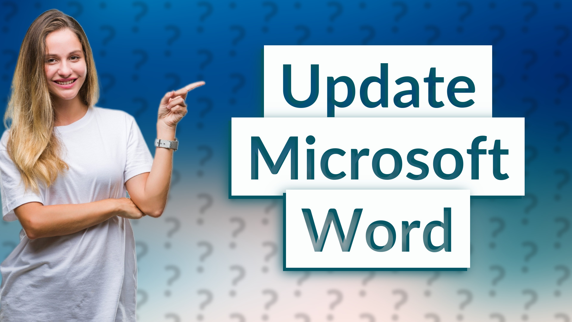 Update Microsoft Word