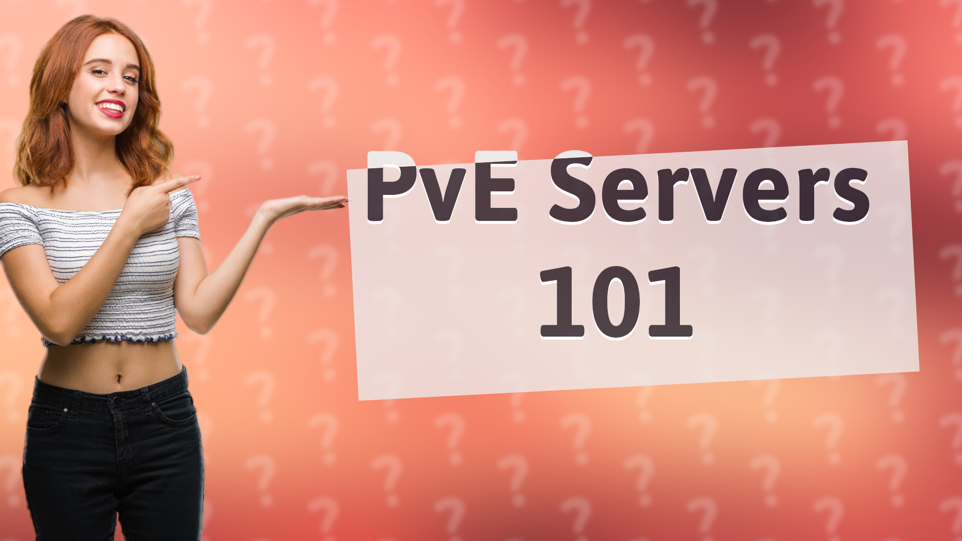 PvE Servers 101