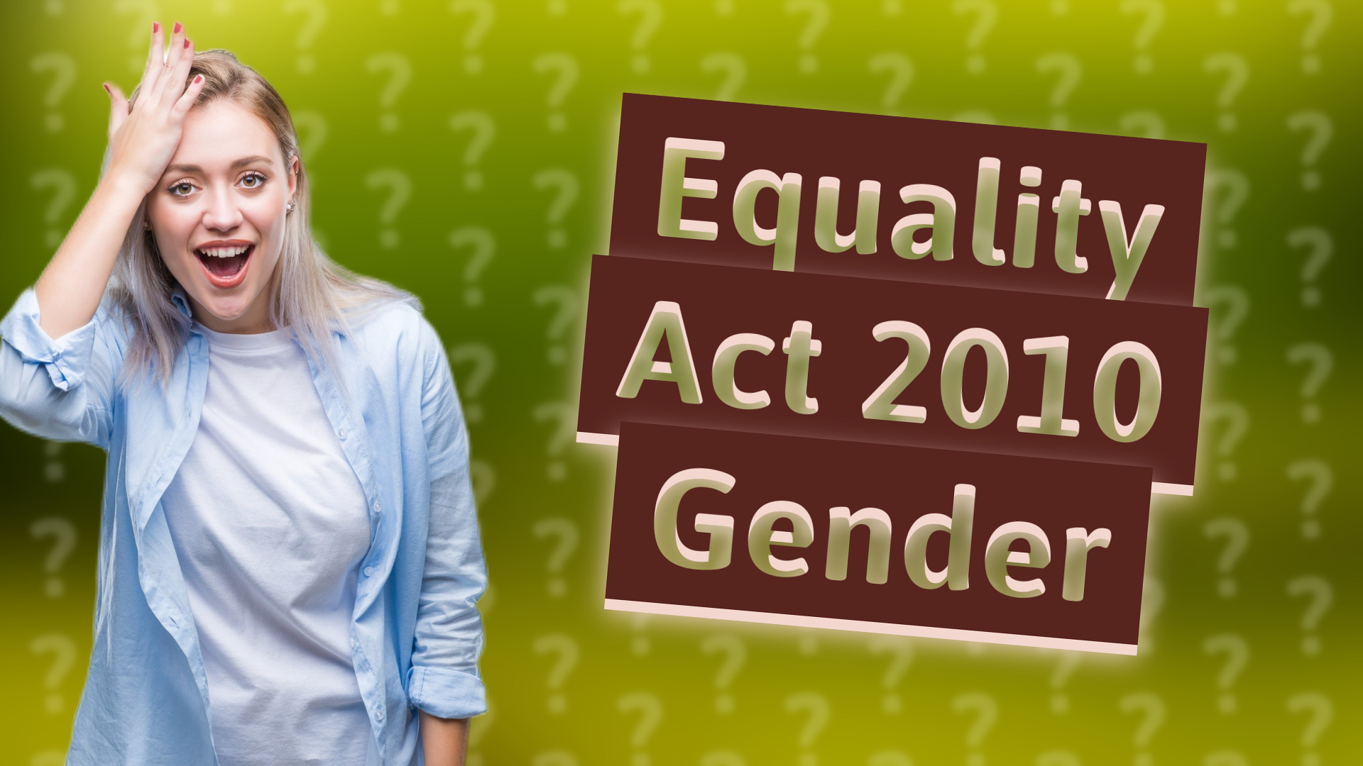 Equality Act 2010 Gender