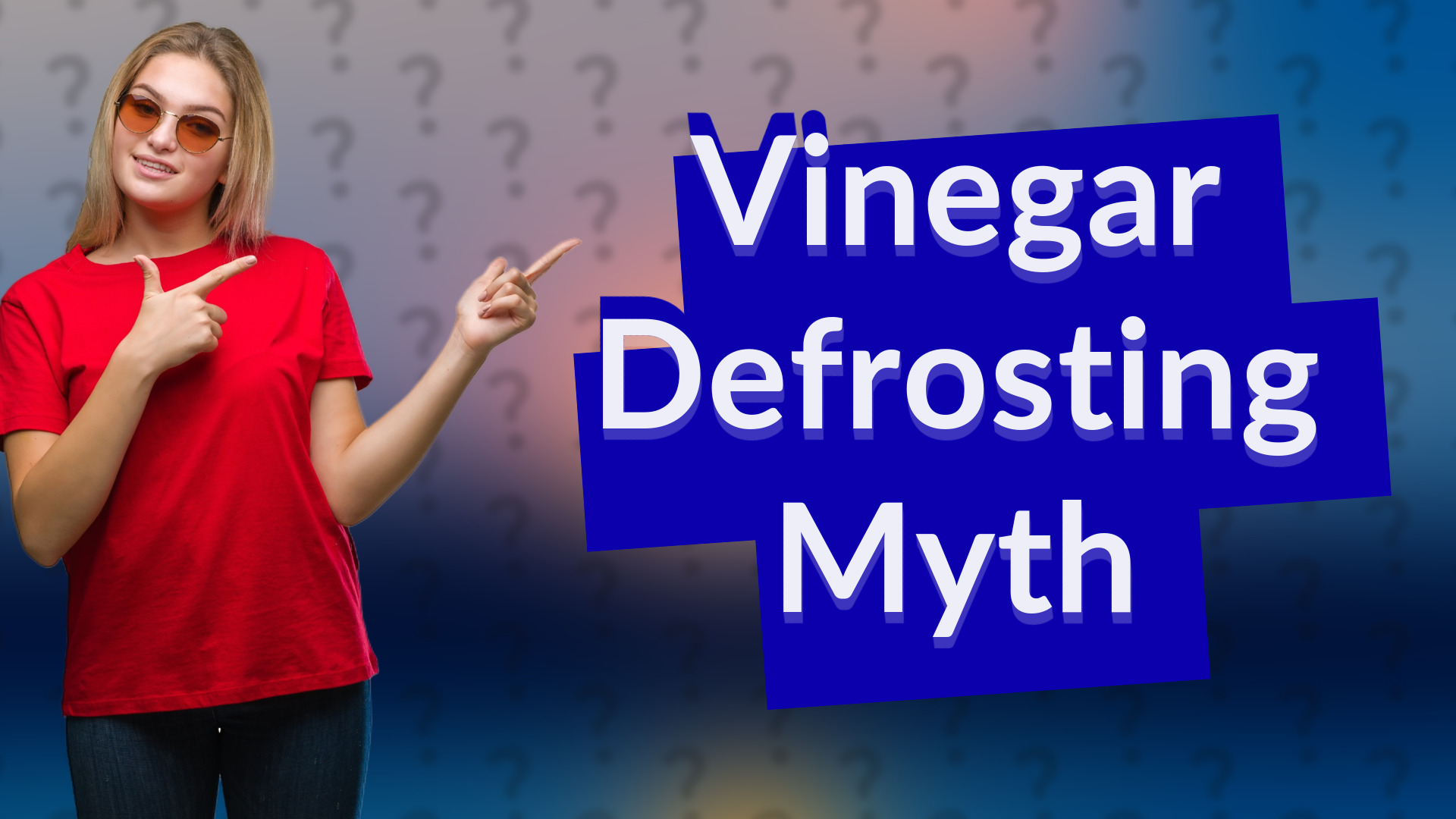 Vinegar Defrosting Myth