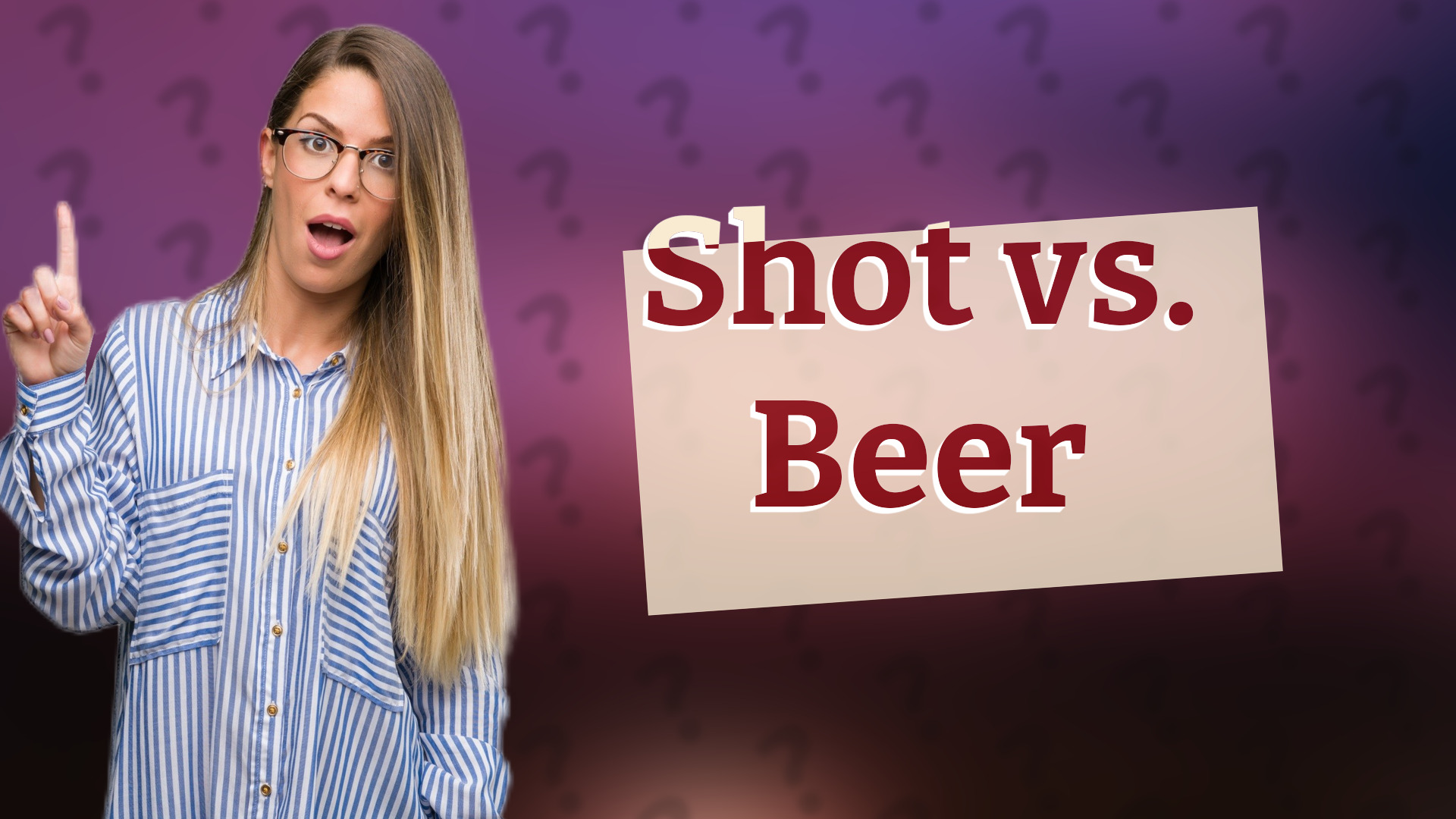 Shot vs. Beer